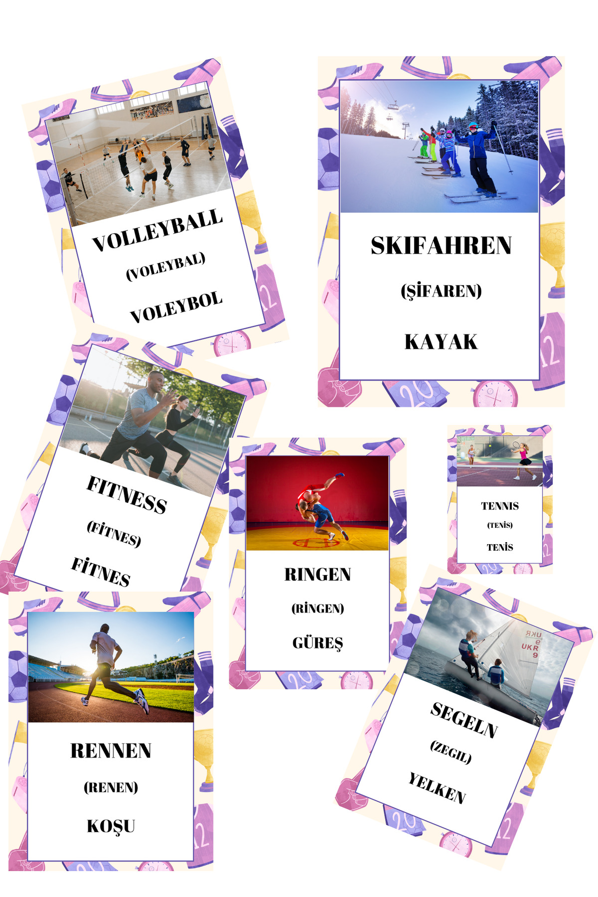 Baby ALMANCA SPORLAR FLASH KARTLAR fotoğrafı 2 (önizleme)