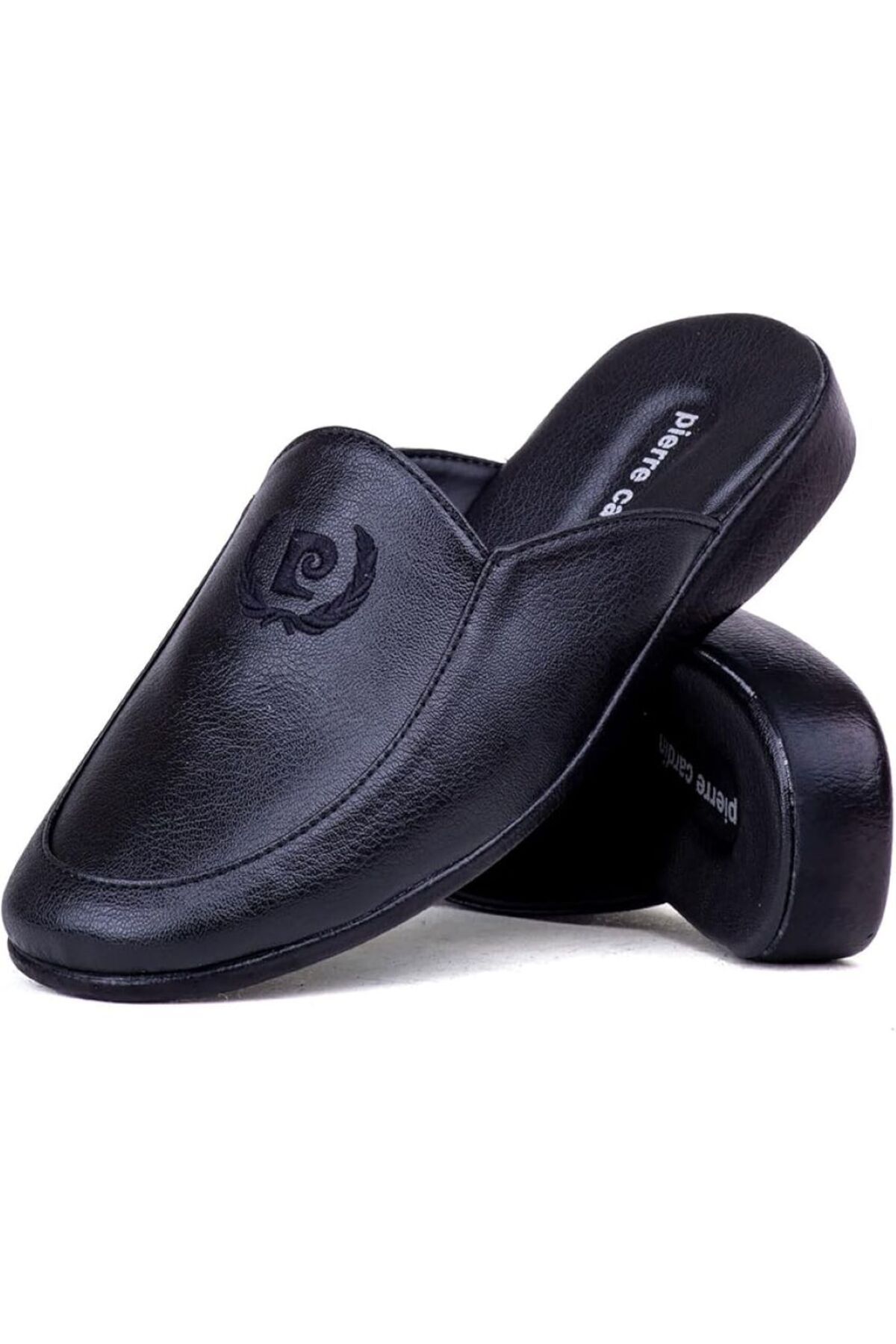 Pierre Cardin-Men's Black Color Dowry / Gift Boxed Slippers Wv2.O.L.8E2T.6 3