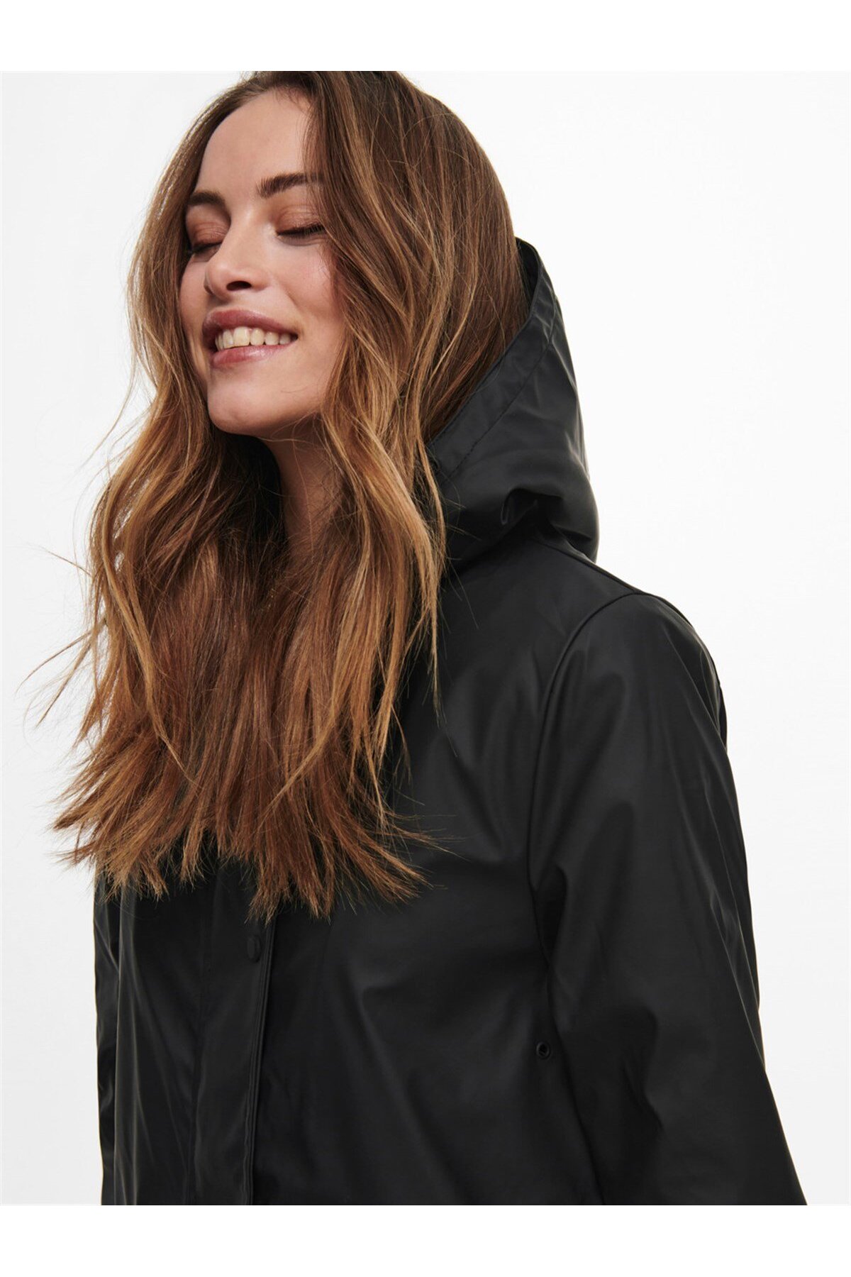 ONLY  Sally Kadın Uzun Yağmurluk - Görsel 6