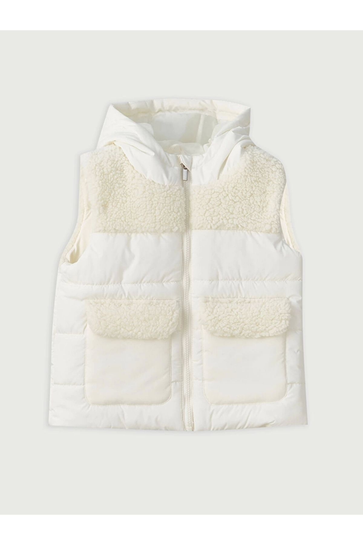 LC Waikiki-Lcwk Hooded Girl's Inflatable Vest 1