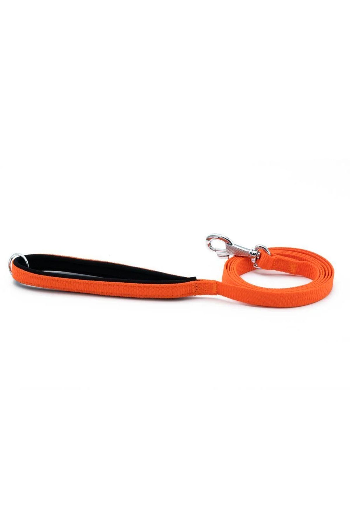 Doggie Konfor Dokuma Gezdirme Kayışı Turuncu 2.5*120 Cm (DGZT-25)