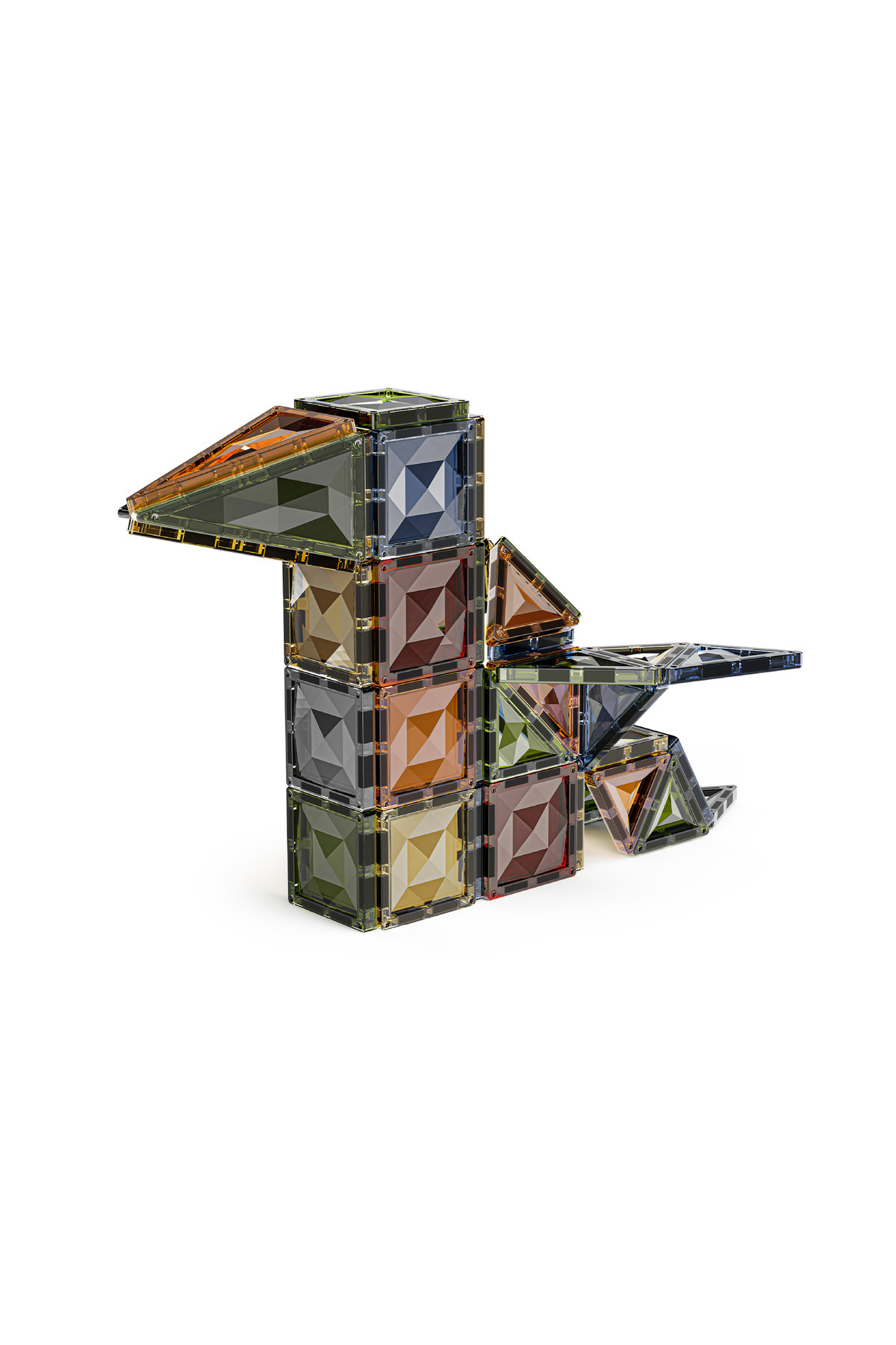 مجموعه بلوک‌های مغناطیسی - ۵۰ عدد