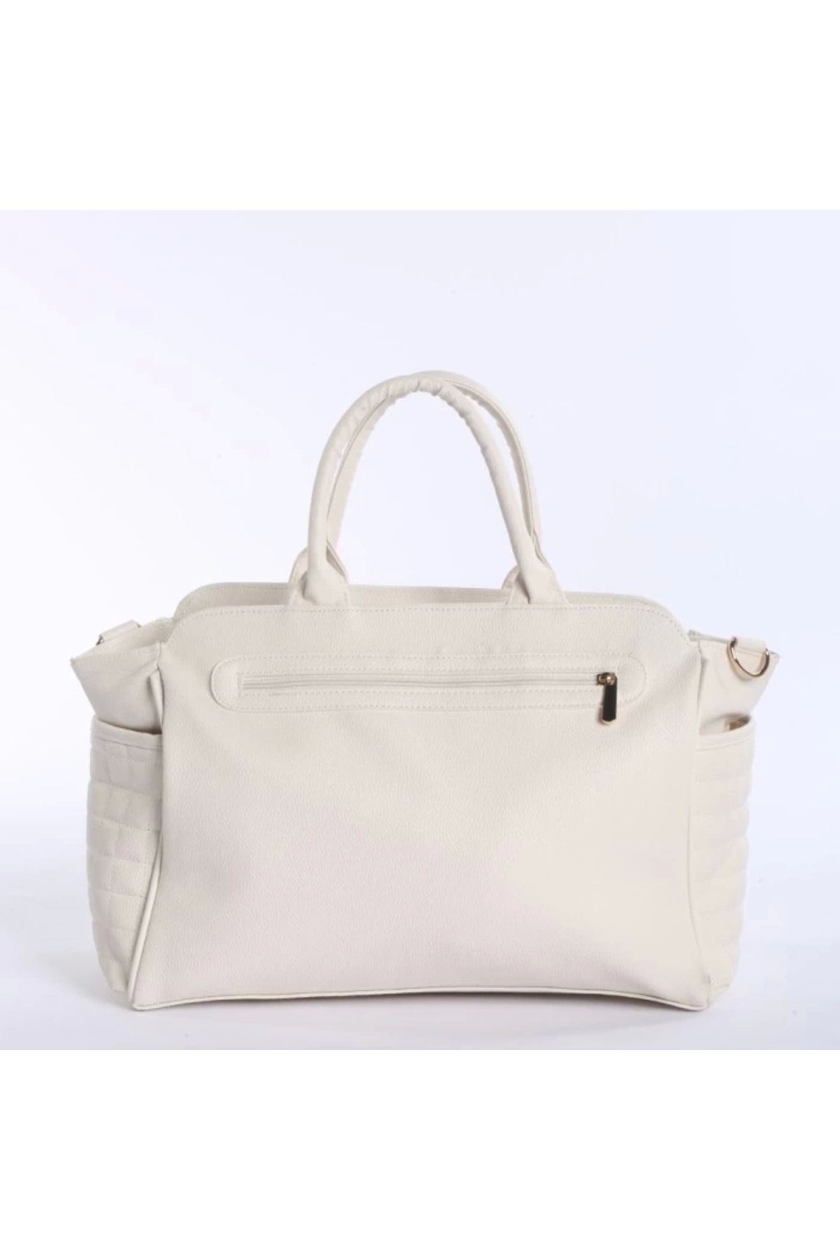 Akm Life-M&Y Juno Leather Mother Baby Care Bag 7281 Cream 2