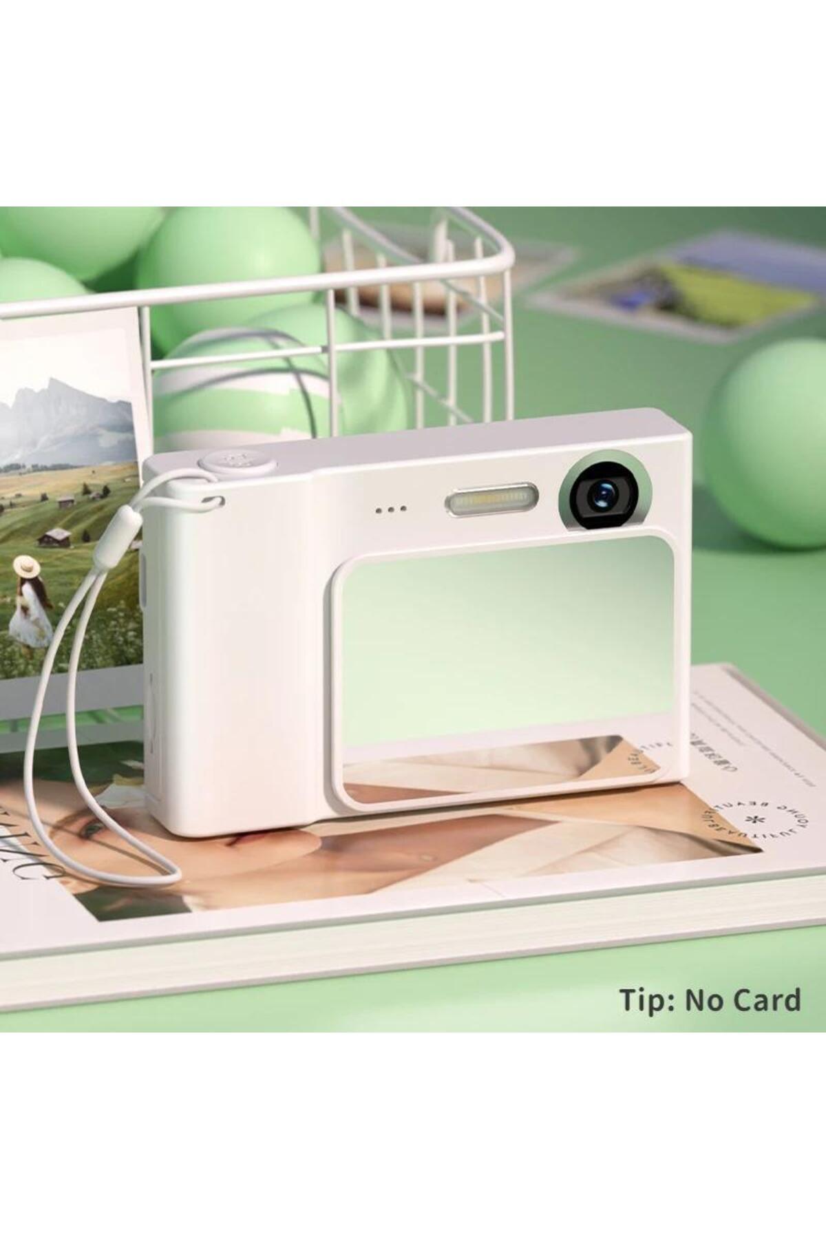 Zigver Yeni 4K dijital kamera 1080P HD seyahat kameraları öğrenciler için 48 megapiksel fotoğraf Mini Retro