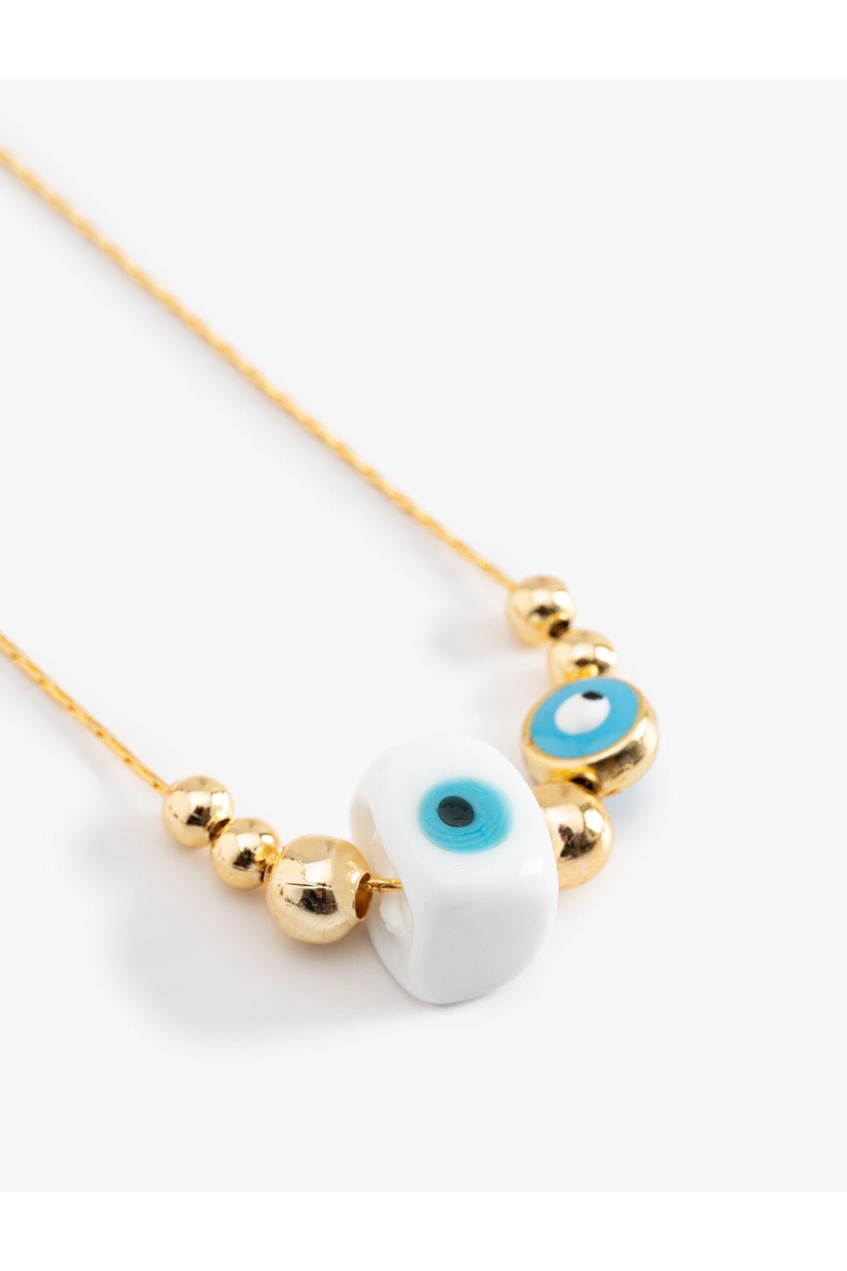 Koton-Evil Eye Beaded Necklace 3