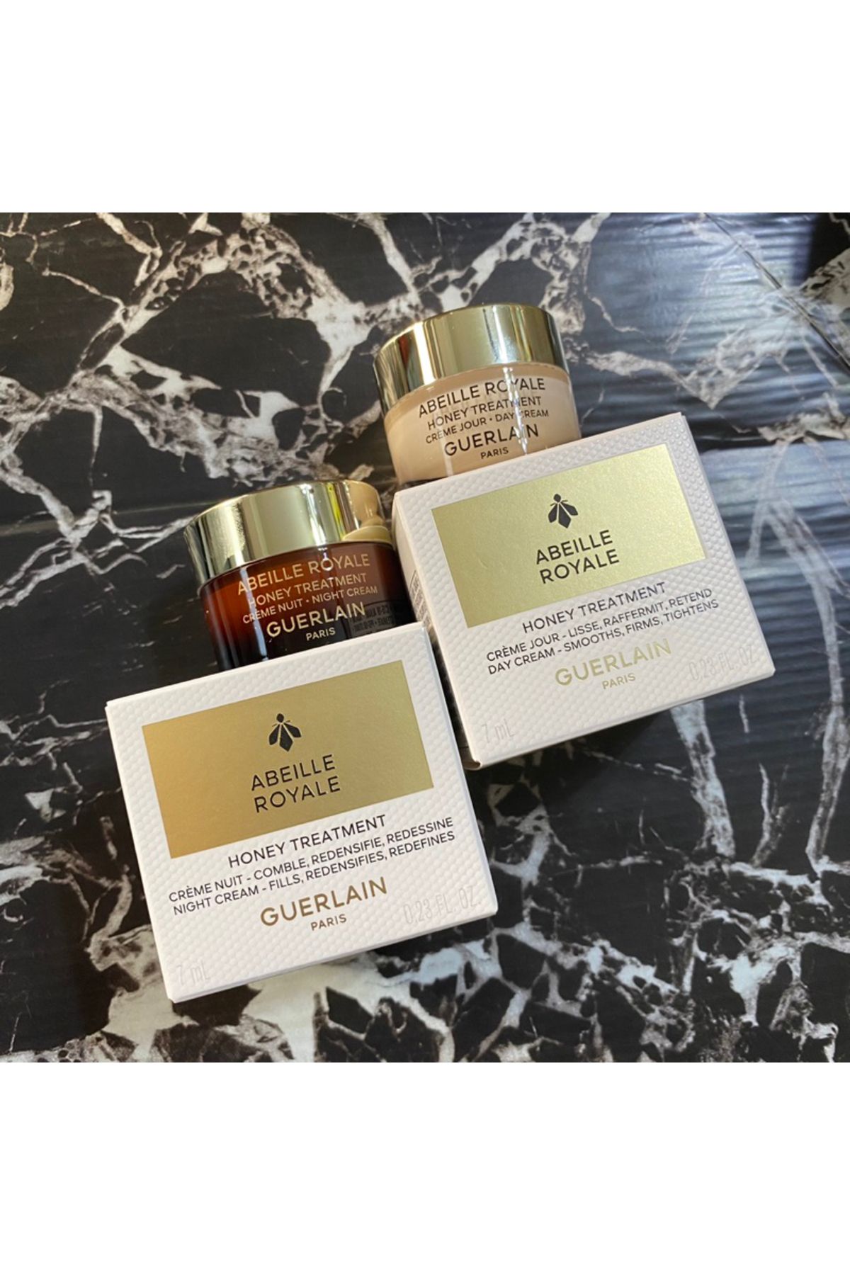 Abeille Royale Honey Treatment Night Cream & Jour Day Day 7+7ml 3346476437863 3346476437870 Guerlain