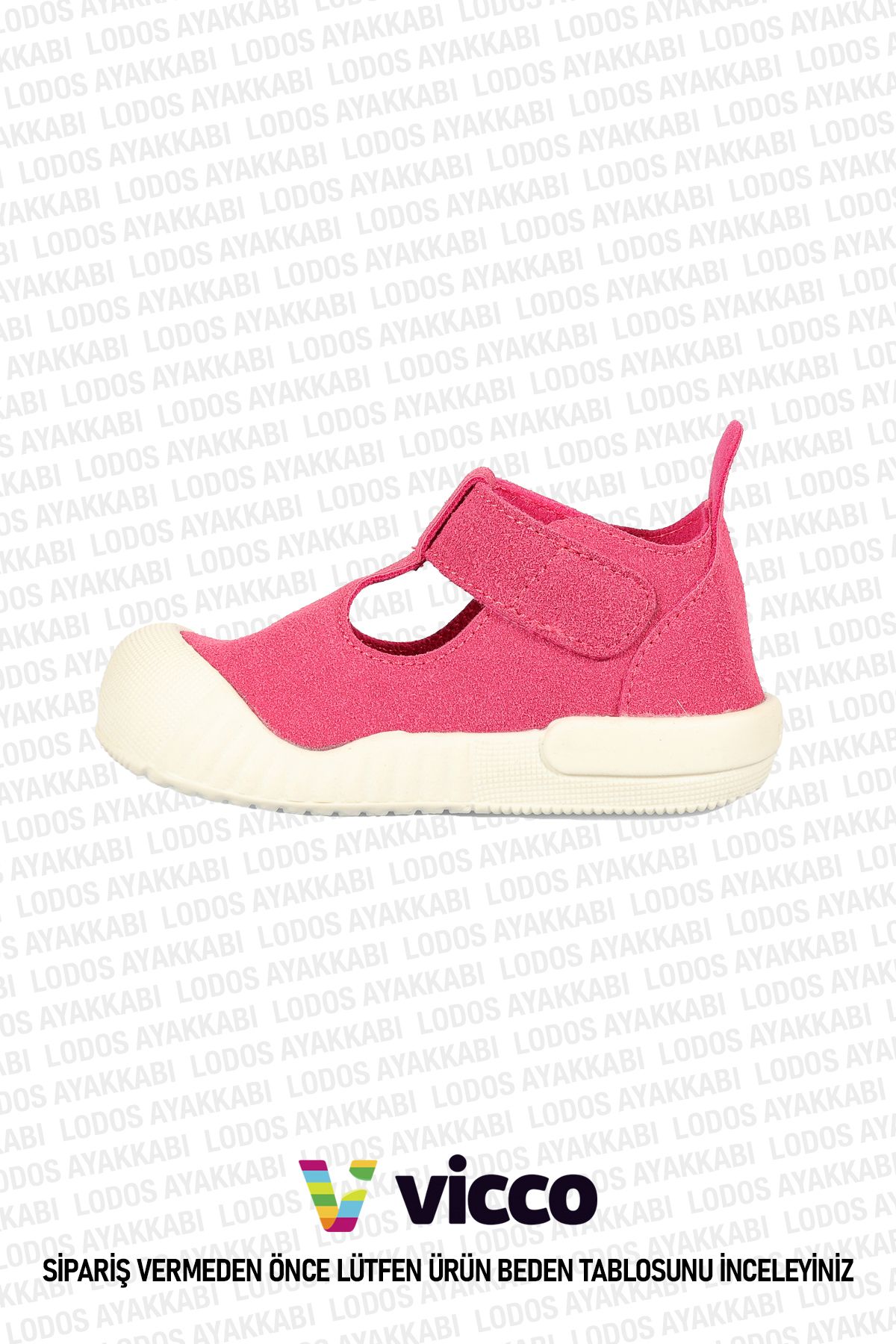 Vicco-حذاء Loro II Model Basic Girl First Step باللون الفوشيا 3
