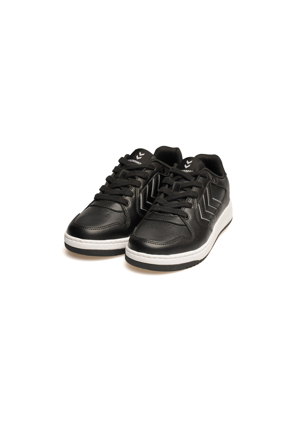 کفش اسنیکر هامل مردانه PU مشکی Old Skool راسته      اسپرت | hummel 900342 TR - تصویر 4