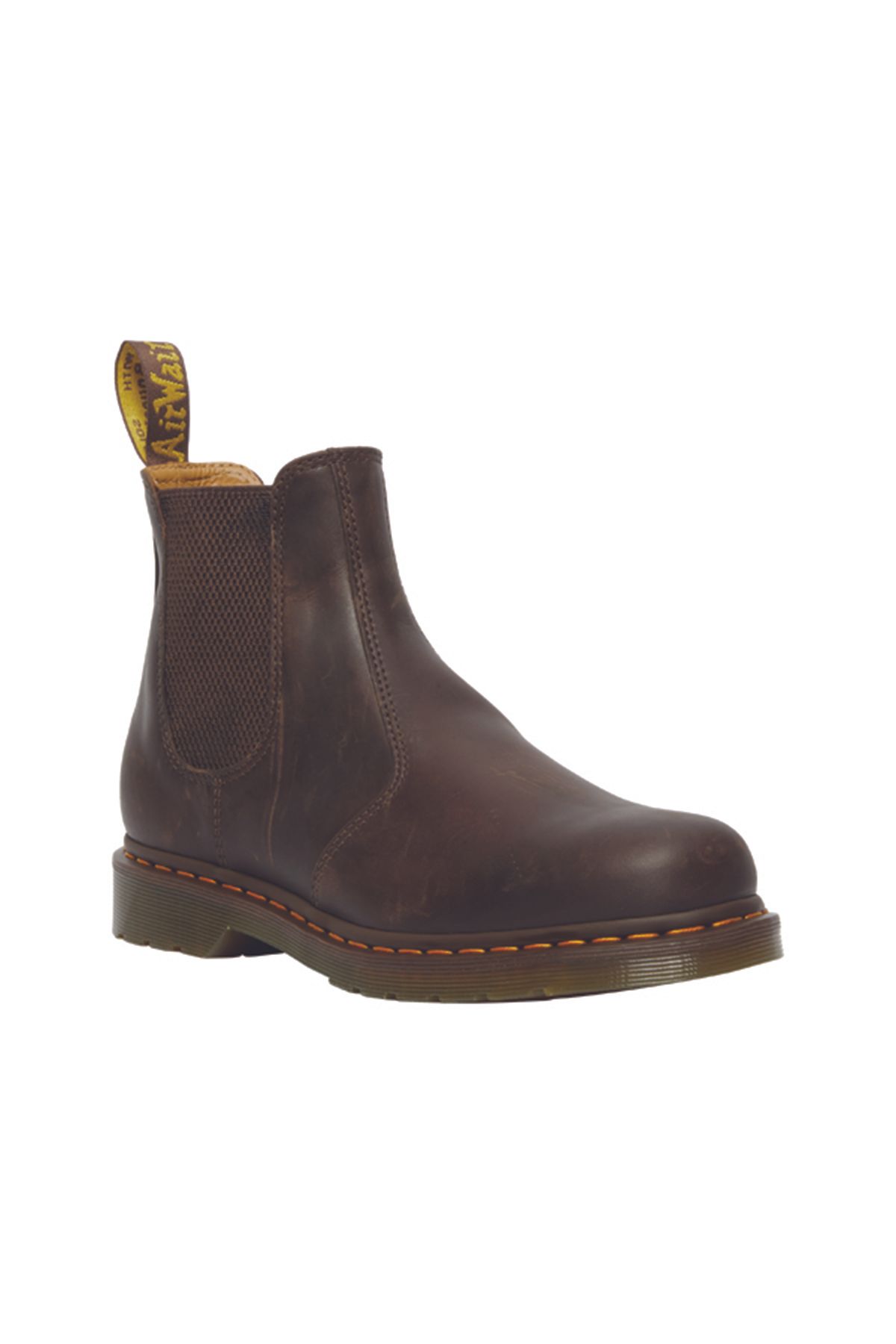 Dr. Martens-2976 Modell Dunkelbraun Crazy Horse Kragen 3