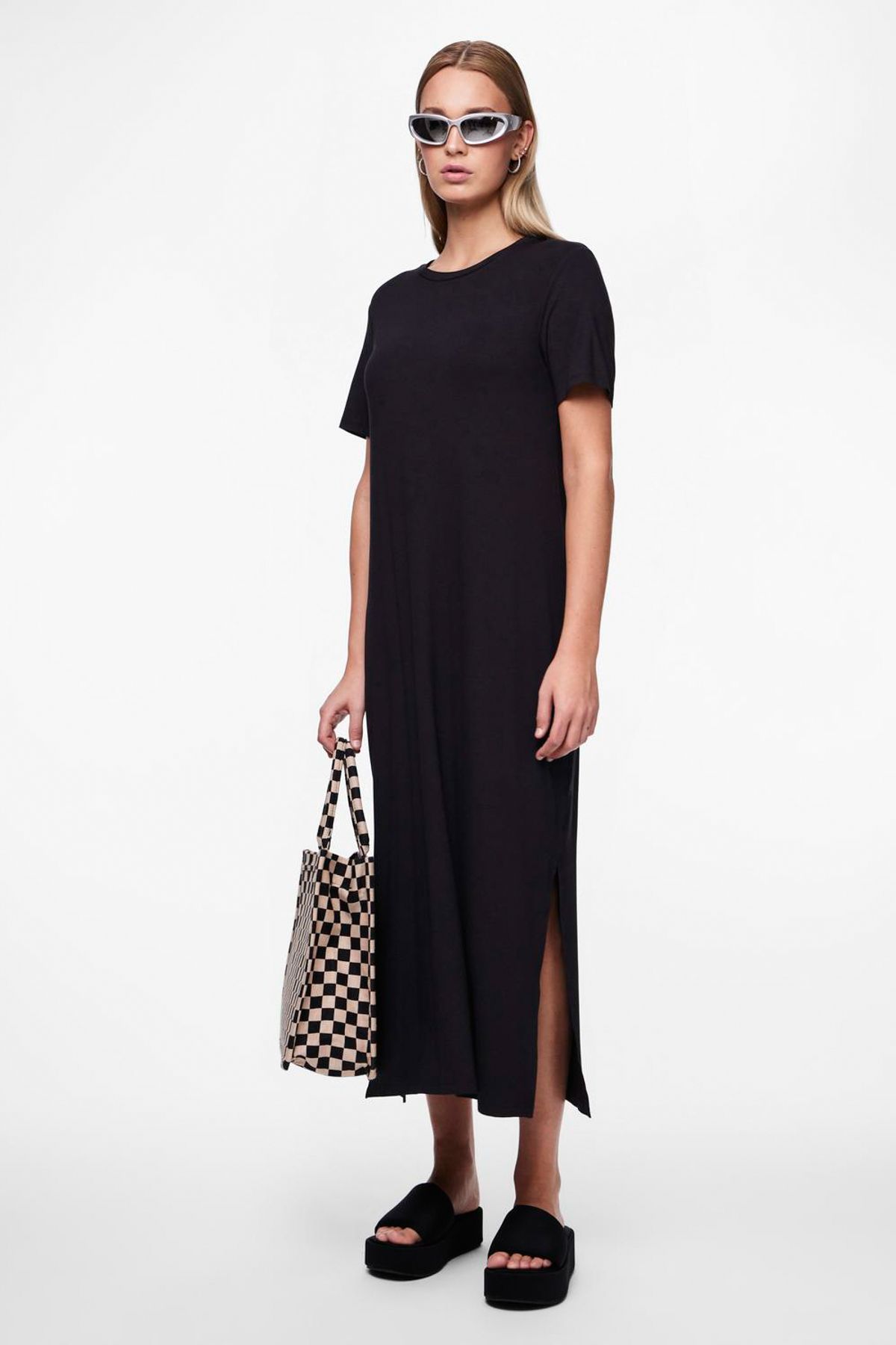 PIECES-PCSOFIA SS - Rochie maxi tricou NOOS BC 6
