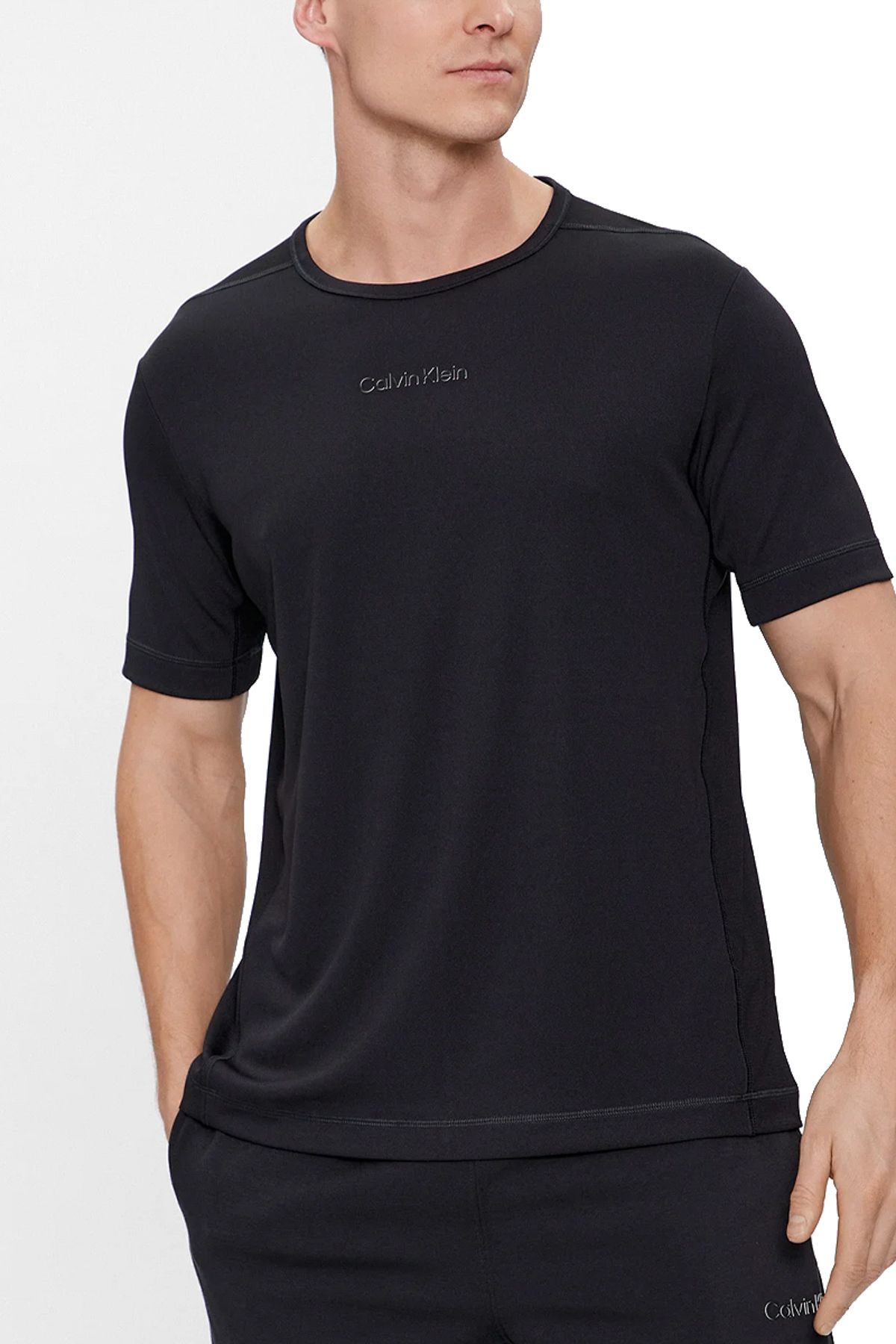 تی شرت مشکی مردانه توری اورجینال Calvin Klein