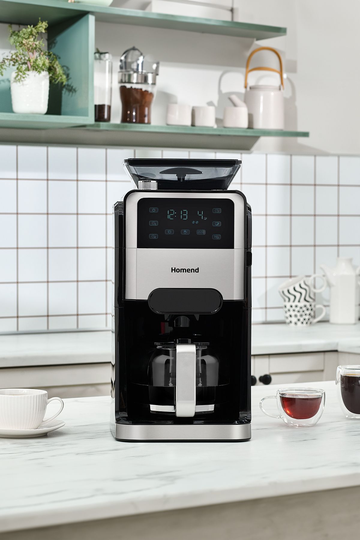 HOMEND-Coffeebreak 5009H Filter Coffee Machine with Grinder 1