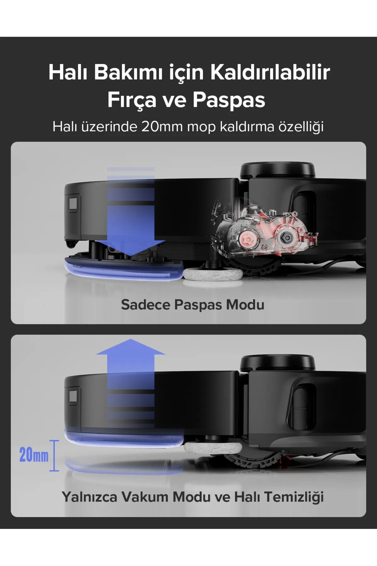 Roborock-Black S8 Maxv Ultra Smart Robot Vacuum Cleaner 5