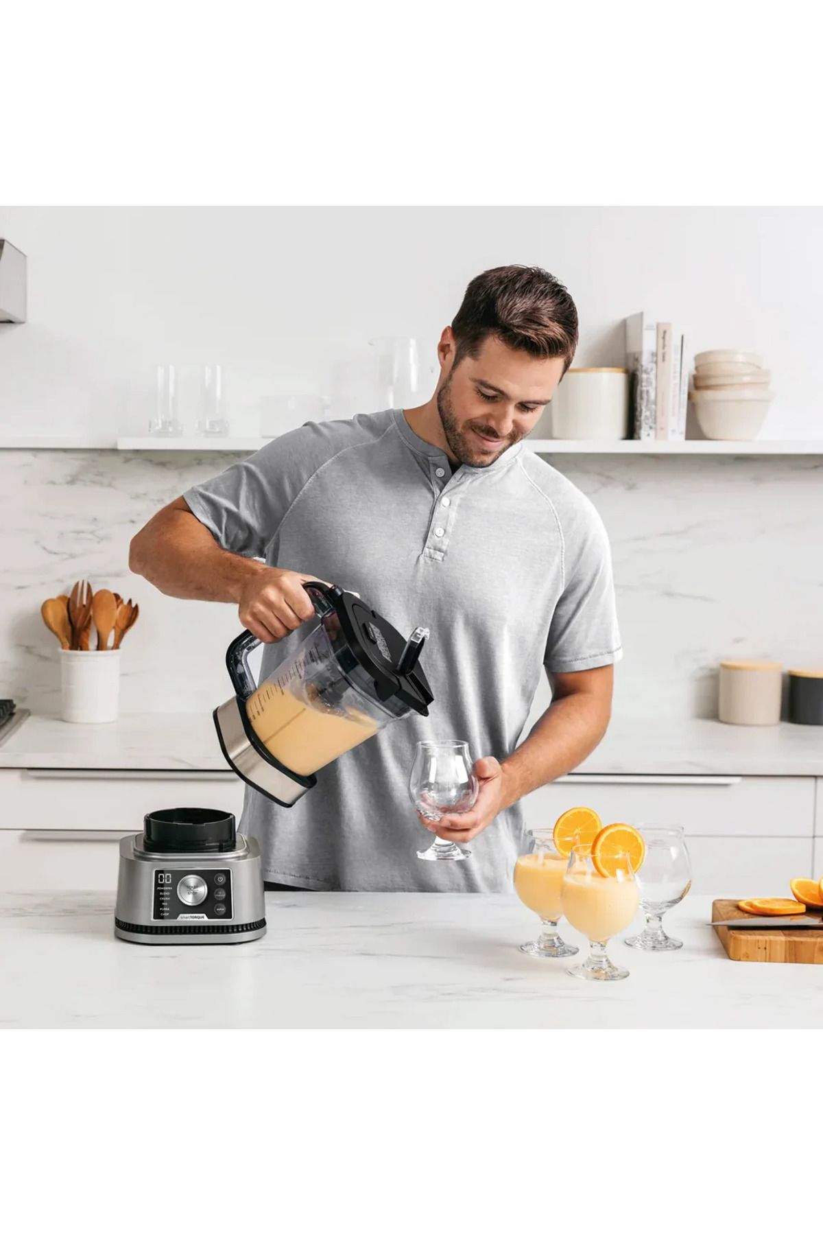 NINJA-Foodi Power 3 in 1 Nutri Blender with Smart Torque and Auto-Iq System - Shark Ninja 6