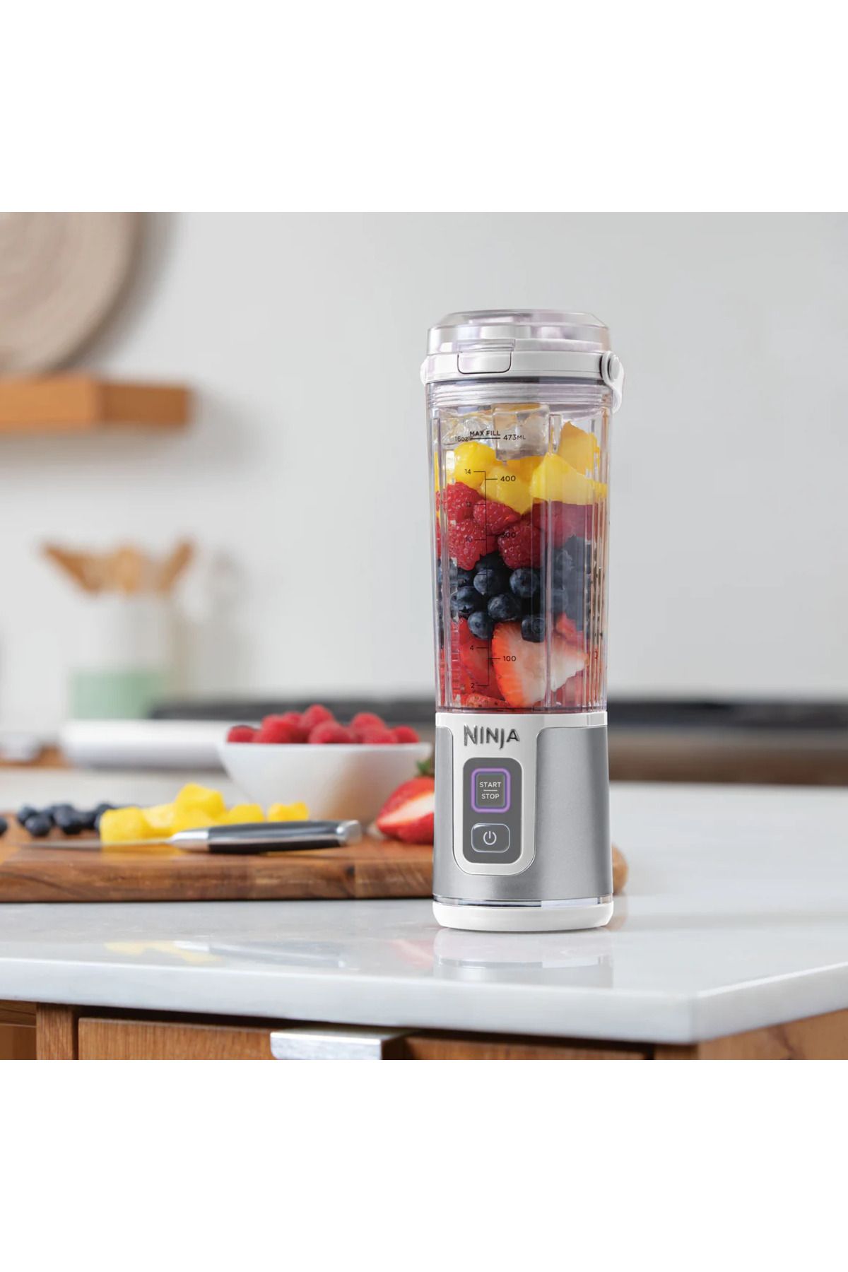 NINJA-Blast ™   Portable Blender – White - Shark Ninja 19