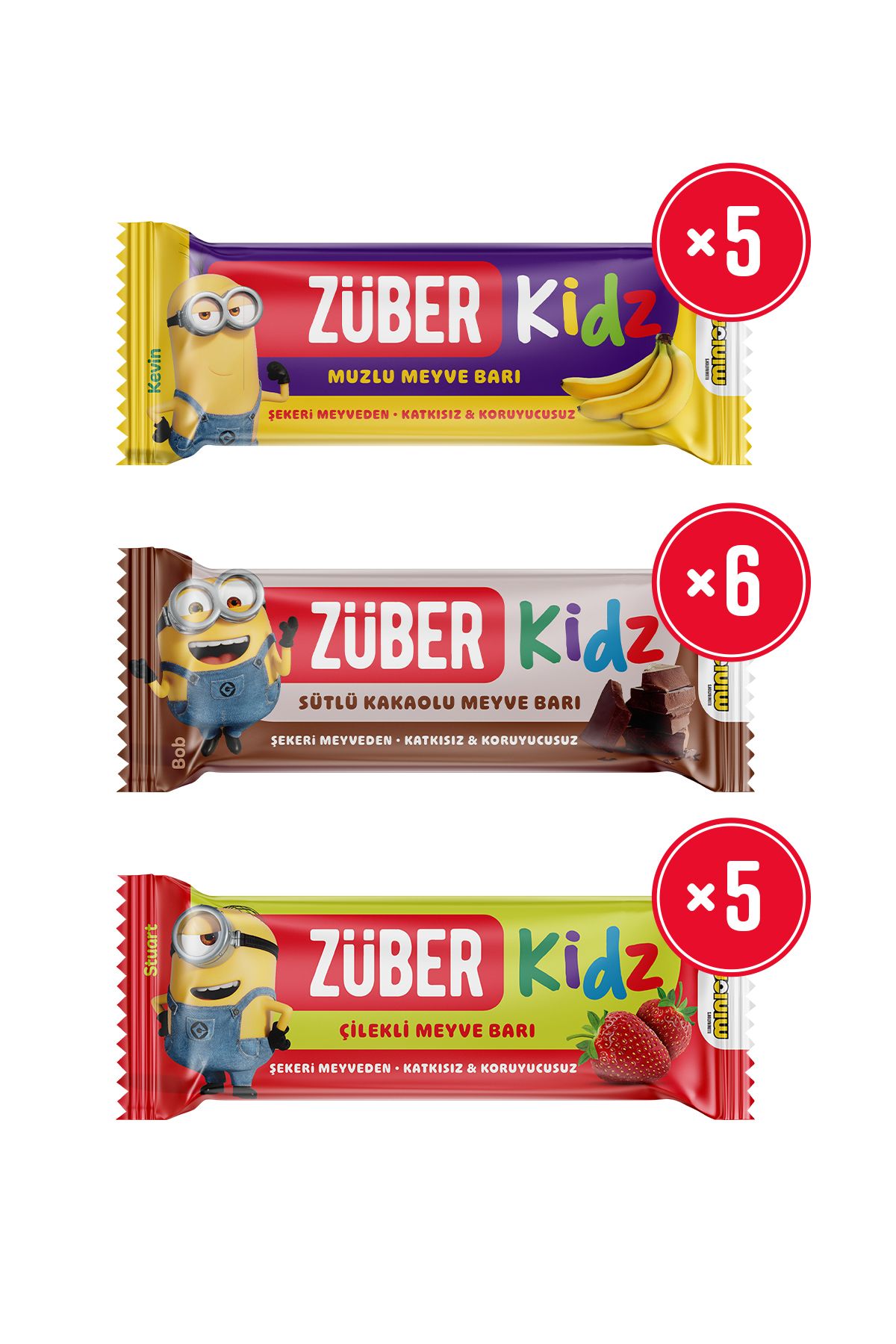 Kidz Meyve Bar Deneme Paketi 25g X 16 Adet