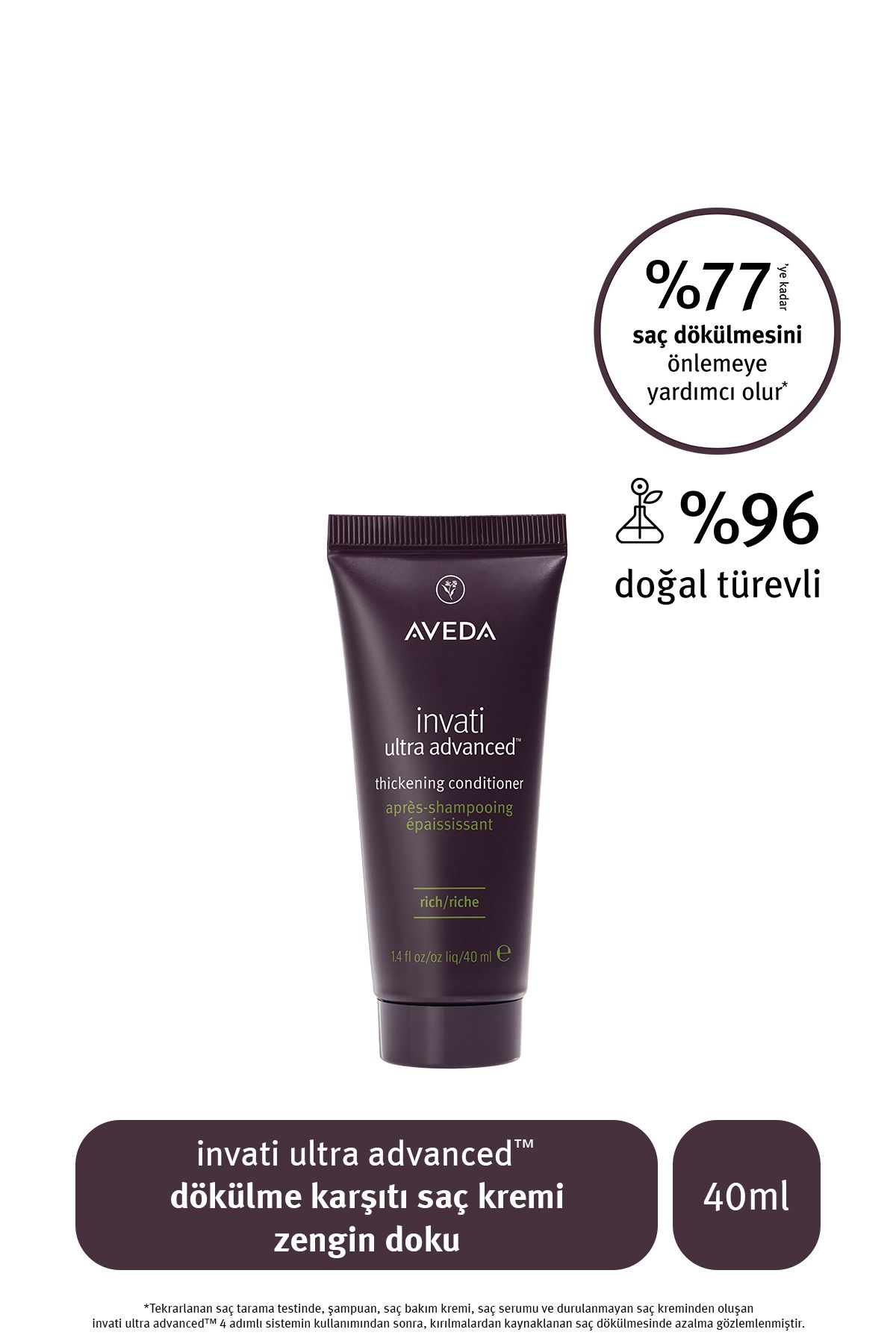 Aveda-Invati Ultra Advanced Anti-Shedding Plumping Rich Texture Conditioner 40ml 1