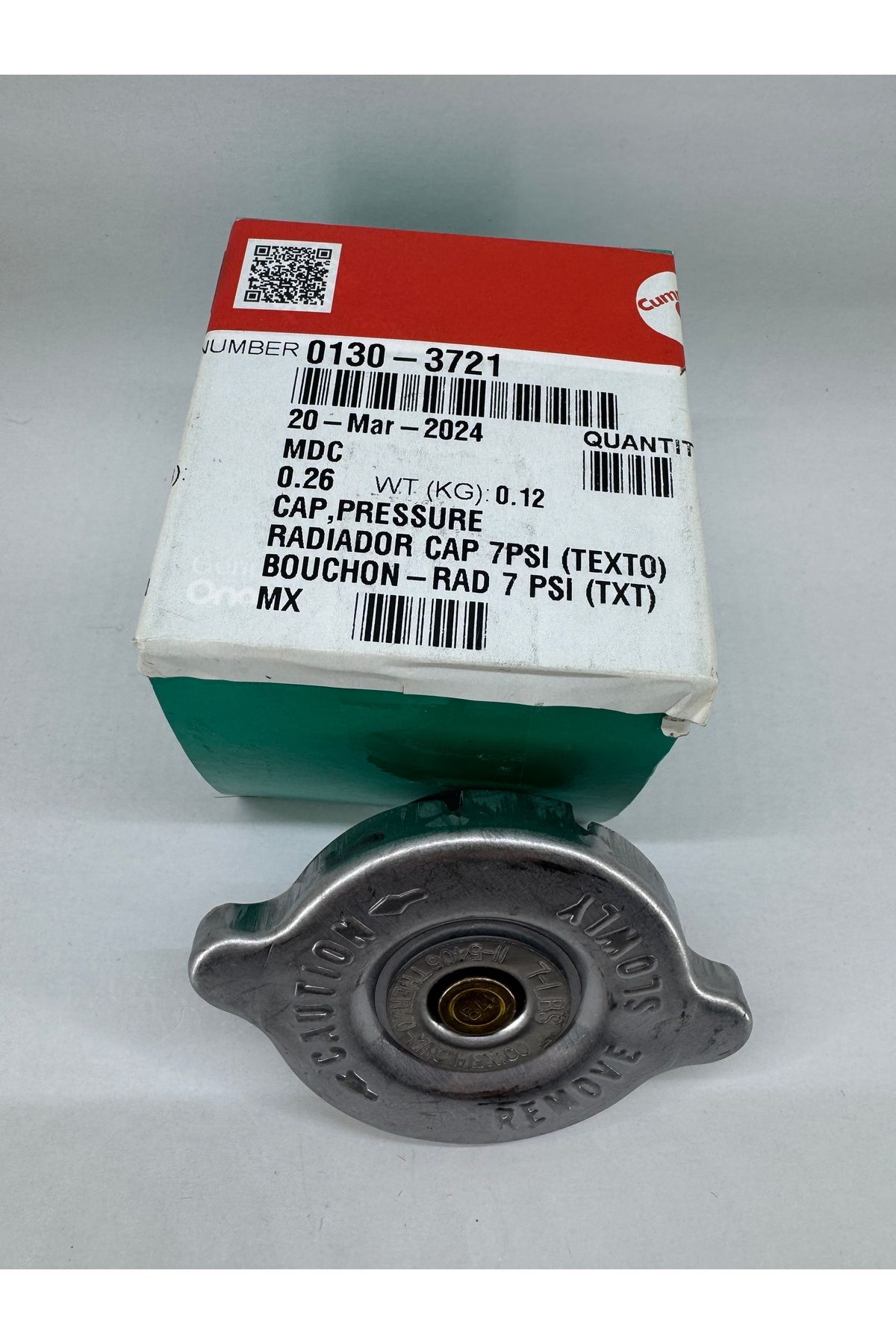 CUMMİNS CUMMINS 0130-3721 ONAN RADIATOR CAP