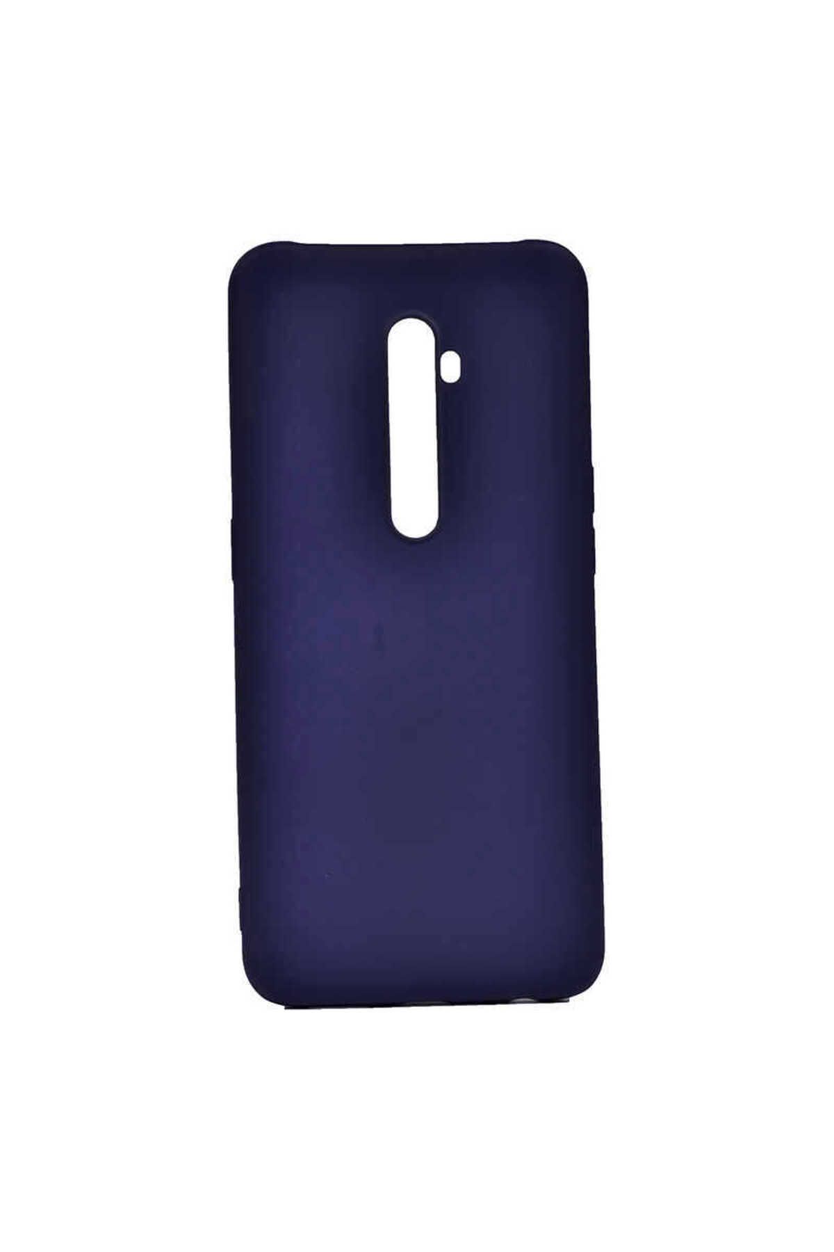 ELSAH Oppo Reno 2 Uyumlu Kılıf Esnek ve Darbe Emici Renkli Koruyucu Kapak