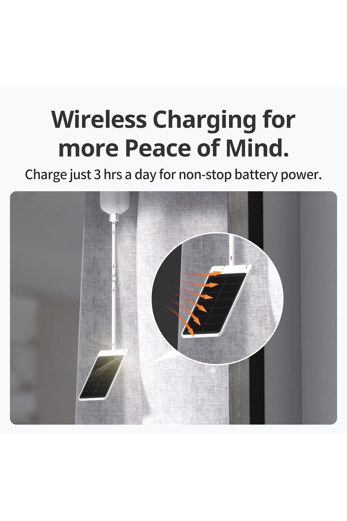 SwitchBot-Smart Solar Panel Charger for SwitchBot Curtain Rod 3 and U Rail 3 Support Low Light Charging 6