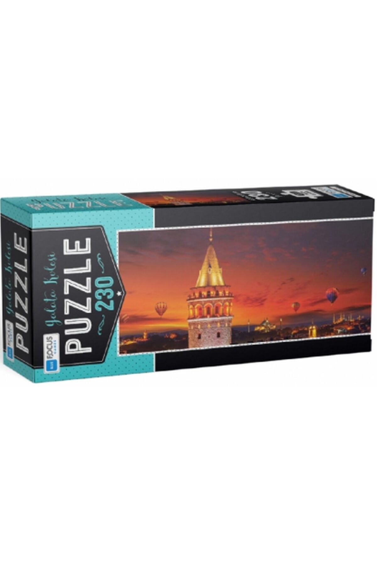 YONCA MODA Blue Focus Galata Kulesi - Puzzle 230 Parça  (4022) - 485802-1453