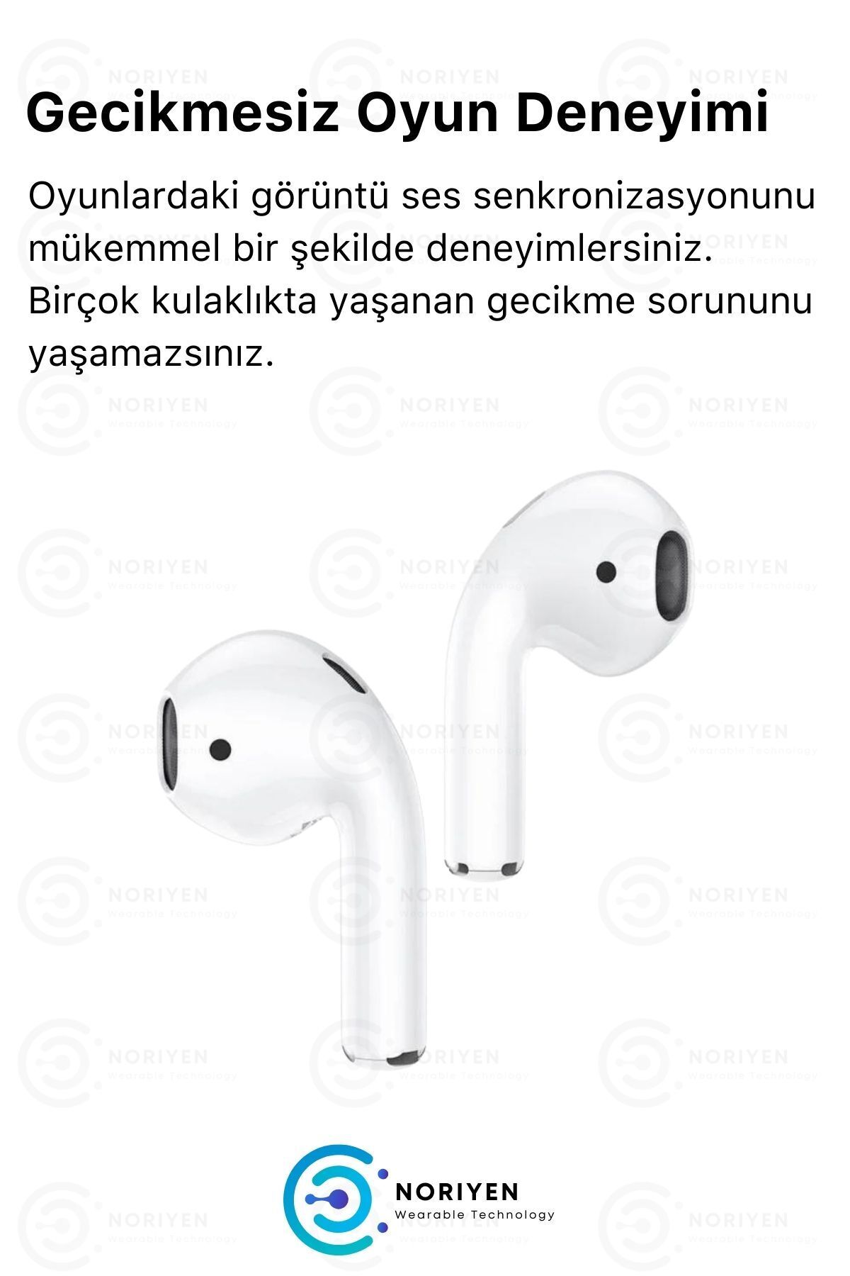 Premium Serisi White 2 Model IOS Android Uyumlu Aktif Gürültü Engelleme Kablosuz Bluetooth Kulaklık