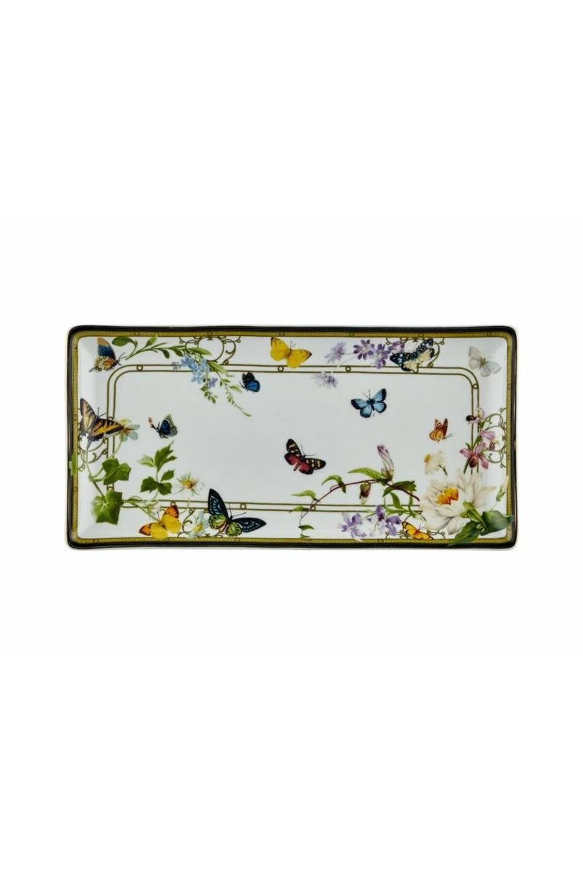 Joy Carmen-Muse Garden 2-Piece Small Rectangular Plate 1Bsf-1470Mg 1