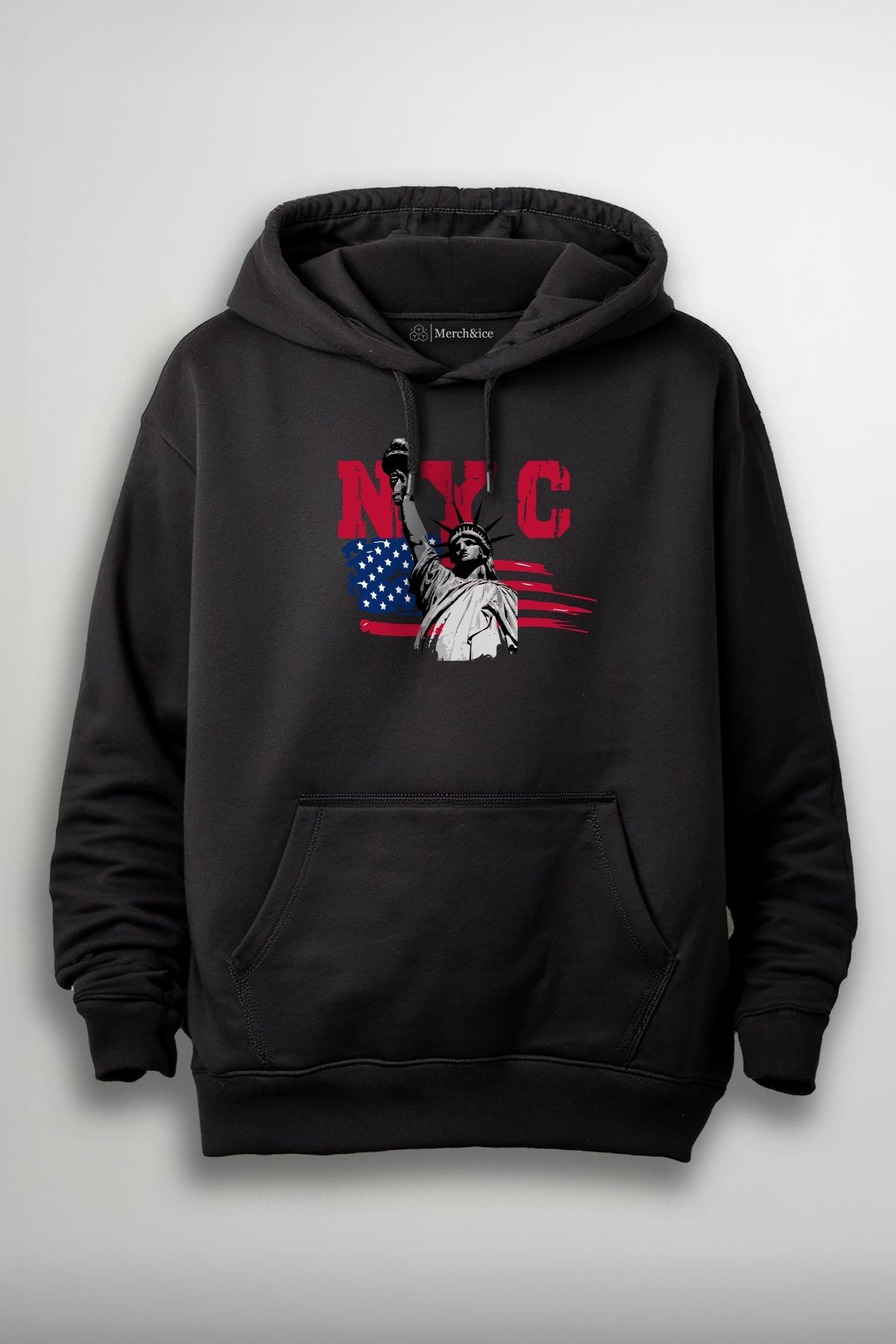 Merch&ice NYC New York City Baskılı Unisex Sweatshirt