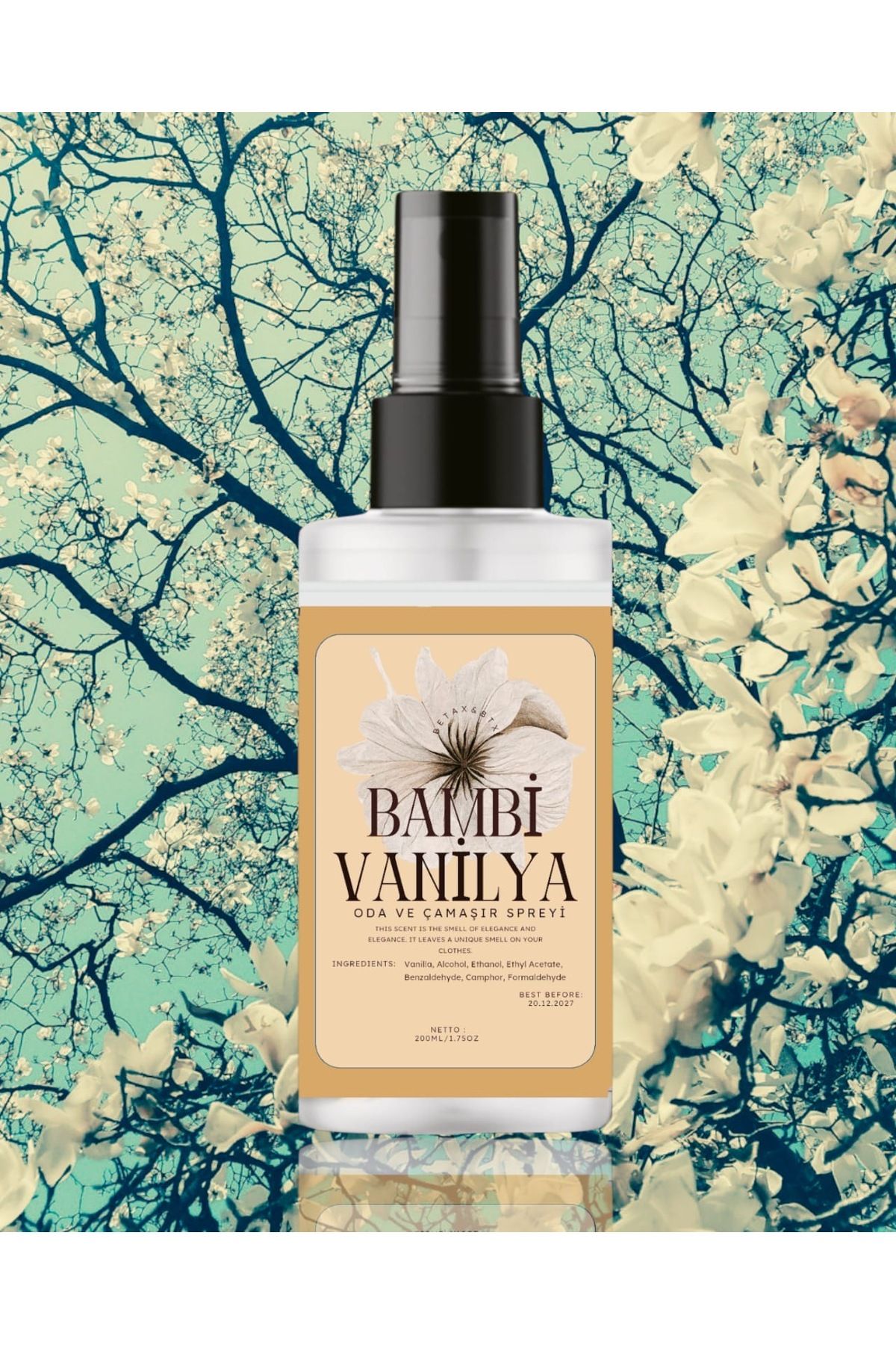 Betax Vanilya Oda ve Çamaşır Spreyi 200ml