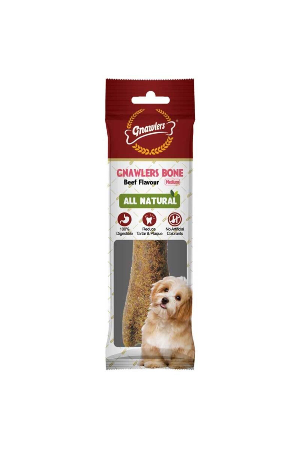 Gnawlers Köpek Ödül Kemiği Biftekli 95 Gr