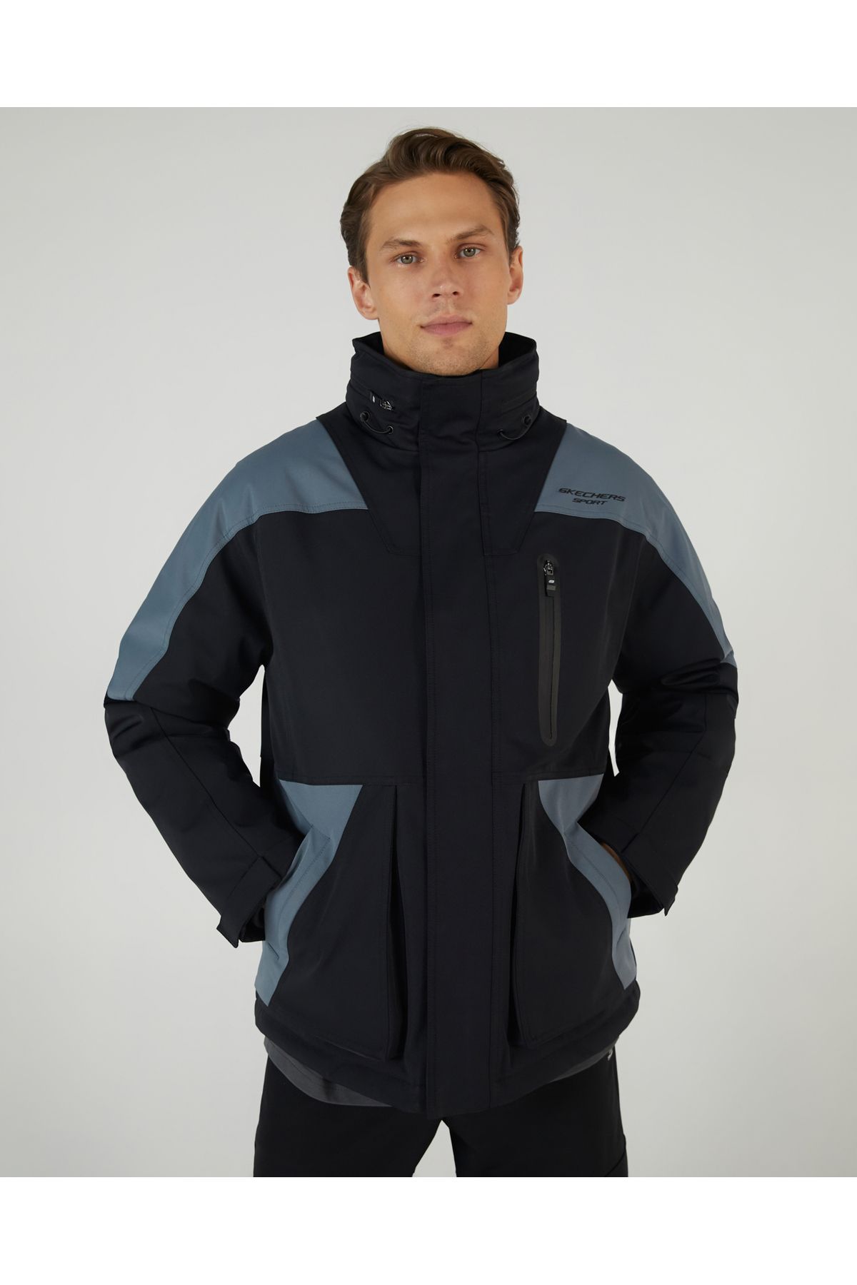 M Outerwear کت مشکی مردانه S242035-001 Skechers