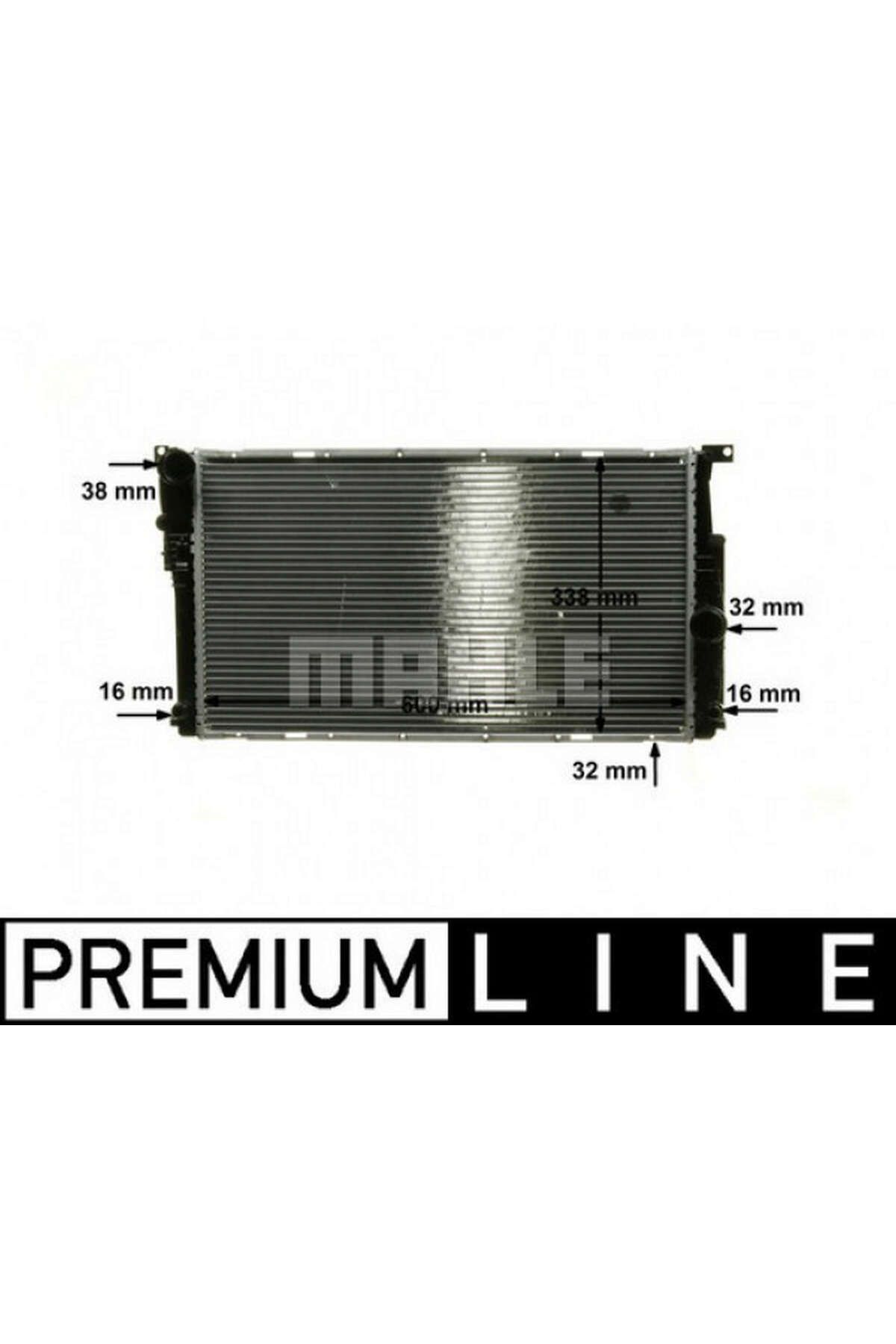 MAHLE MOTOR SU RADYATORU BMW B38 N20 N26 N55 F20 F30 F32 F34 F36 F22 F80 F82 PREMIUM LINE 102008