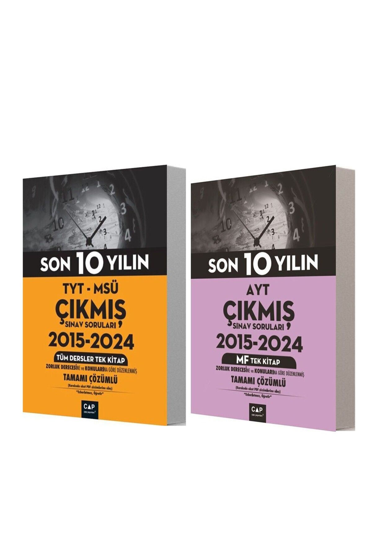 Ankara Kitap Merkezi Çap Yayınları TYT ve AYT MF Çıkmış Sorular Seti