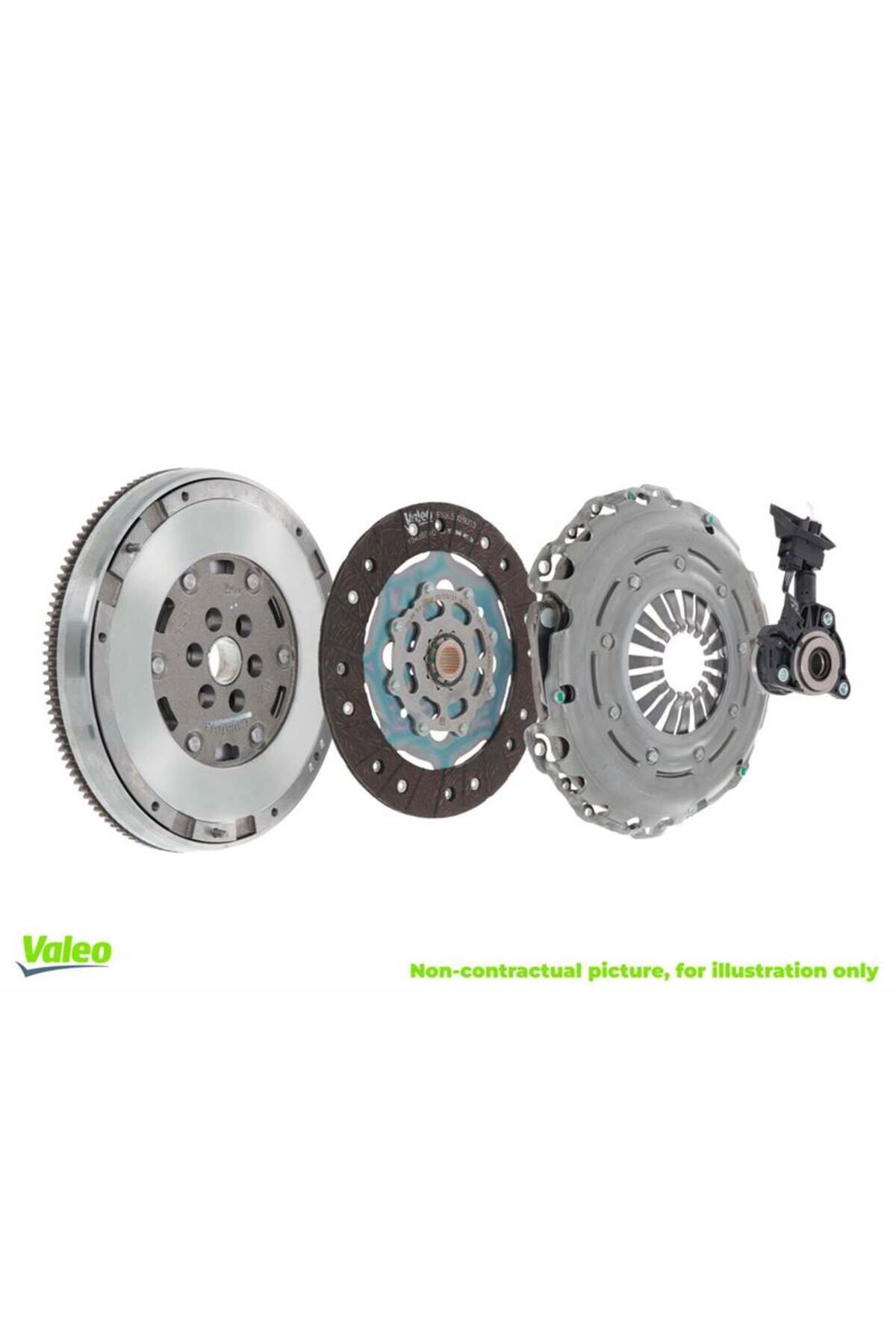 VALEO-Dmf Clutch Set - Mercedes Vito W447 14-Bearing, Renault Megane Iv Talismen Trafic Ii 102008 1