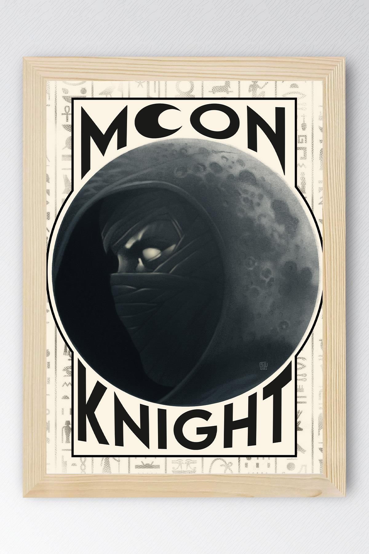 Saturn Moon Knight Çerçeveli Tablo - Moon Knight Marvel Dizi Posteri Tablo