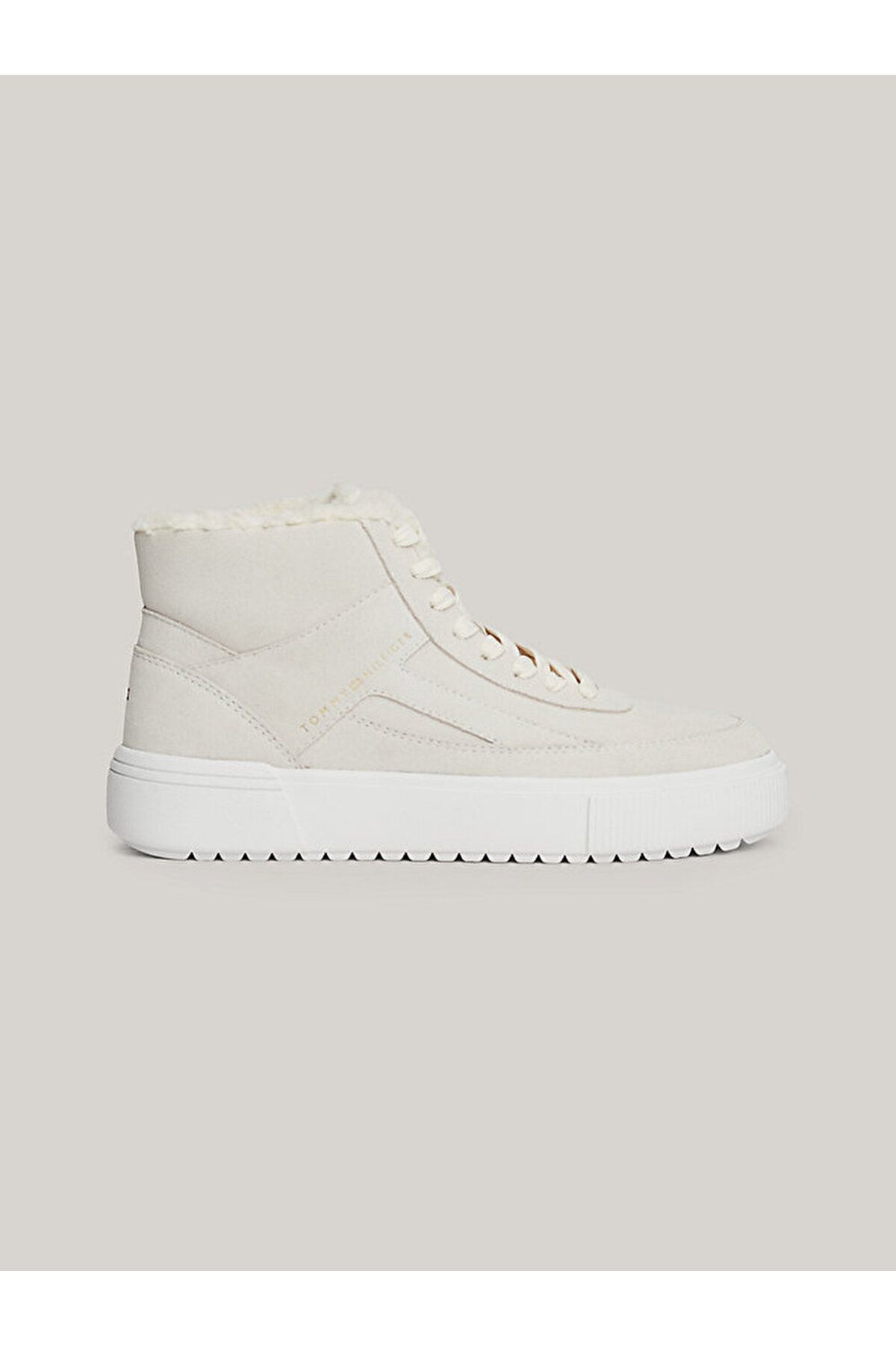 Tommy Hilfiger Warm Lined Suede High-Top Trainers