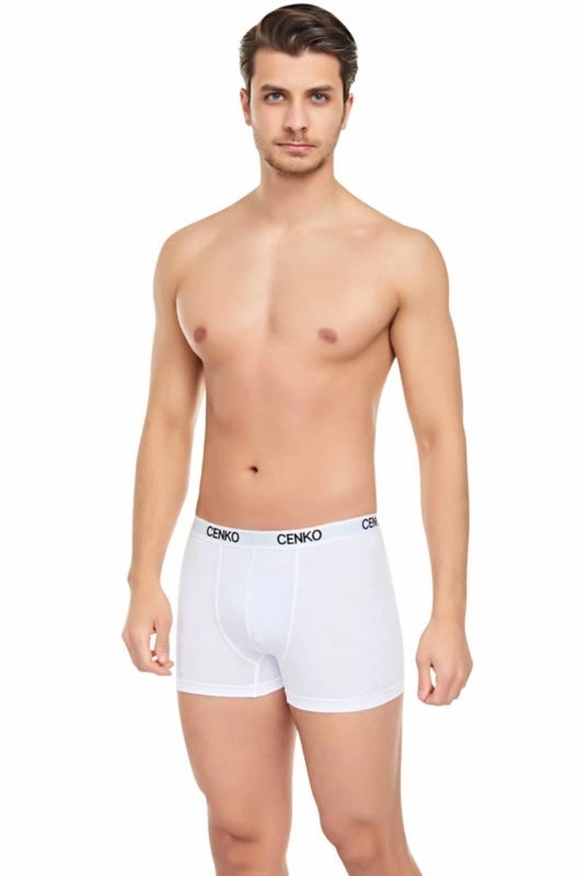 Moon wear Bel Lastiği Baskılı Kısa Boxer 0519