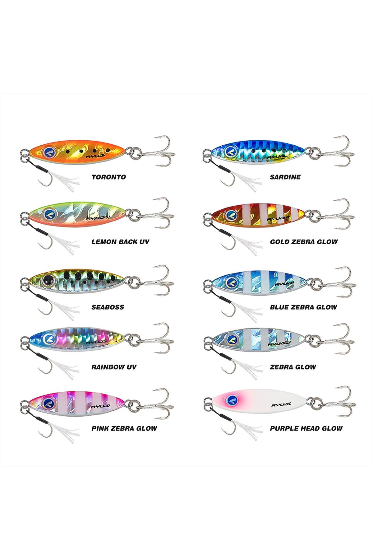 Zuby 38mm 10gr Metal Jig Feed Seaboss