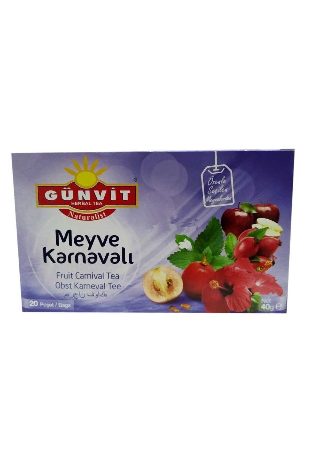 feifei Meyve Karnavalı Karışık Bitki Çayı 20 Süzen Poşet