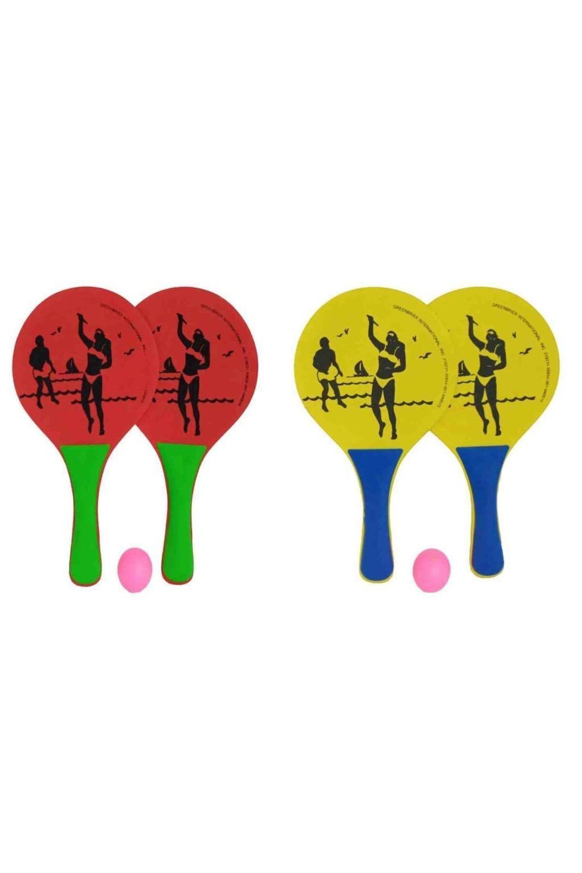 bam's Raket Çocuk Beachbal Tahta - Stp-4000 (Lisinya)