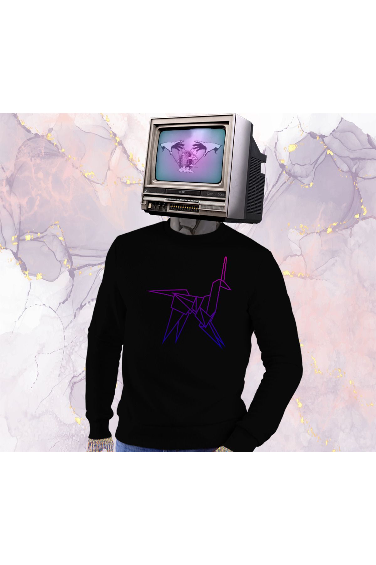 Güvenin Düşü Blade Runner - Origami - Sweatshirt