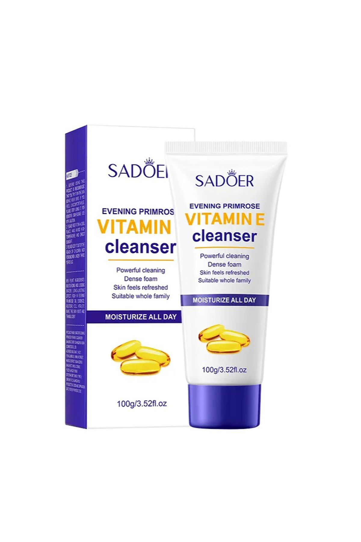 SADOER-Cleanser with Vitamin A and Evening Primrose Extract 100 ml 1