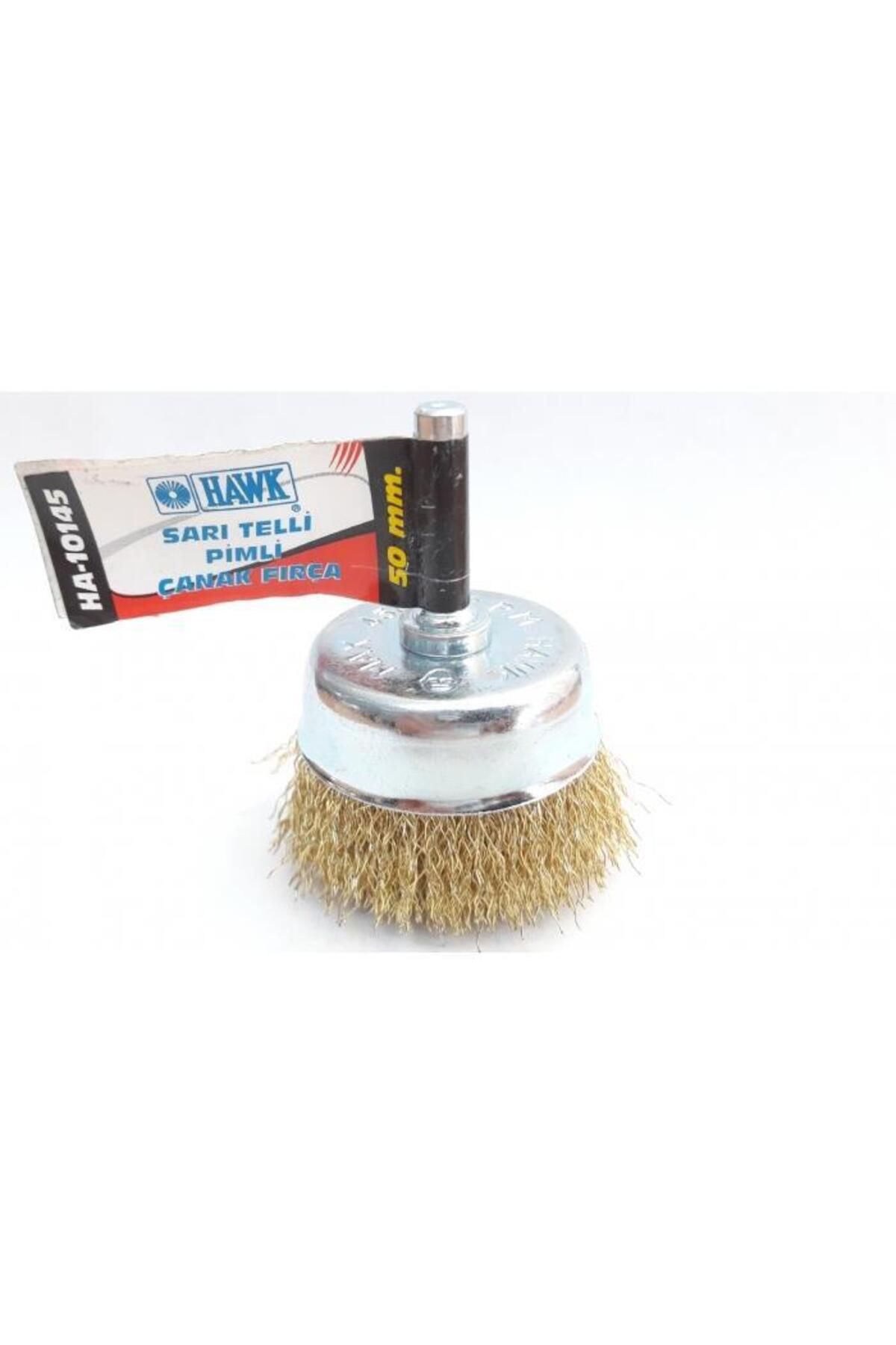 feifei Ha10145 Pimli Sarı Tel Çanak Fırça 50 Mm