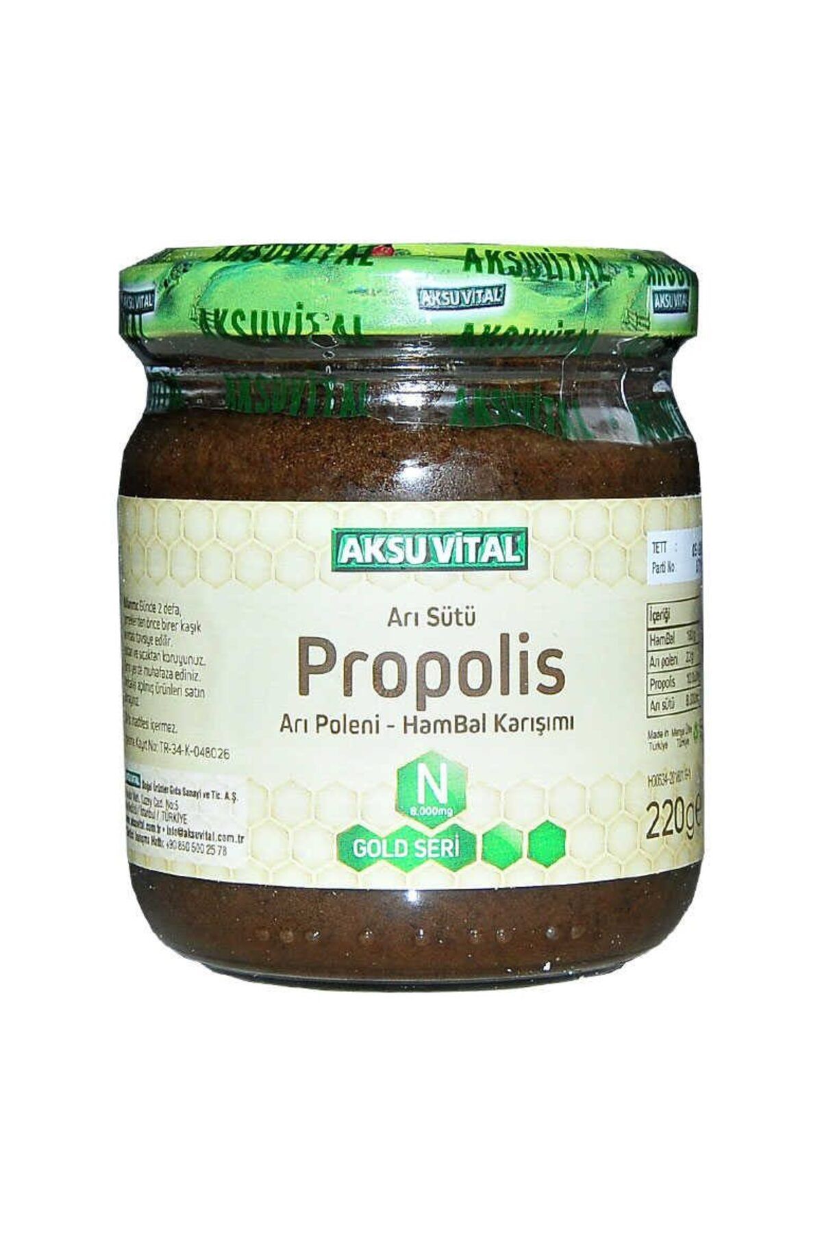 feifei Arı Sütü Propolis Polen Bal Karışımı 220 Gr