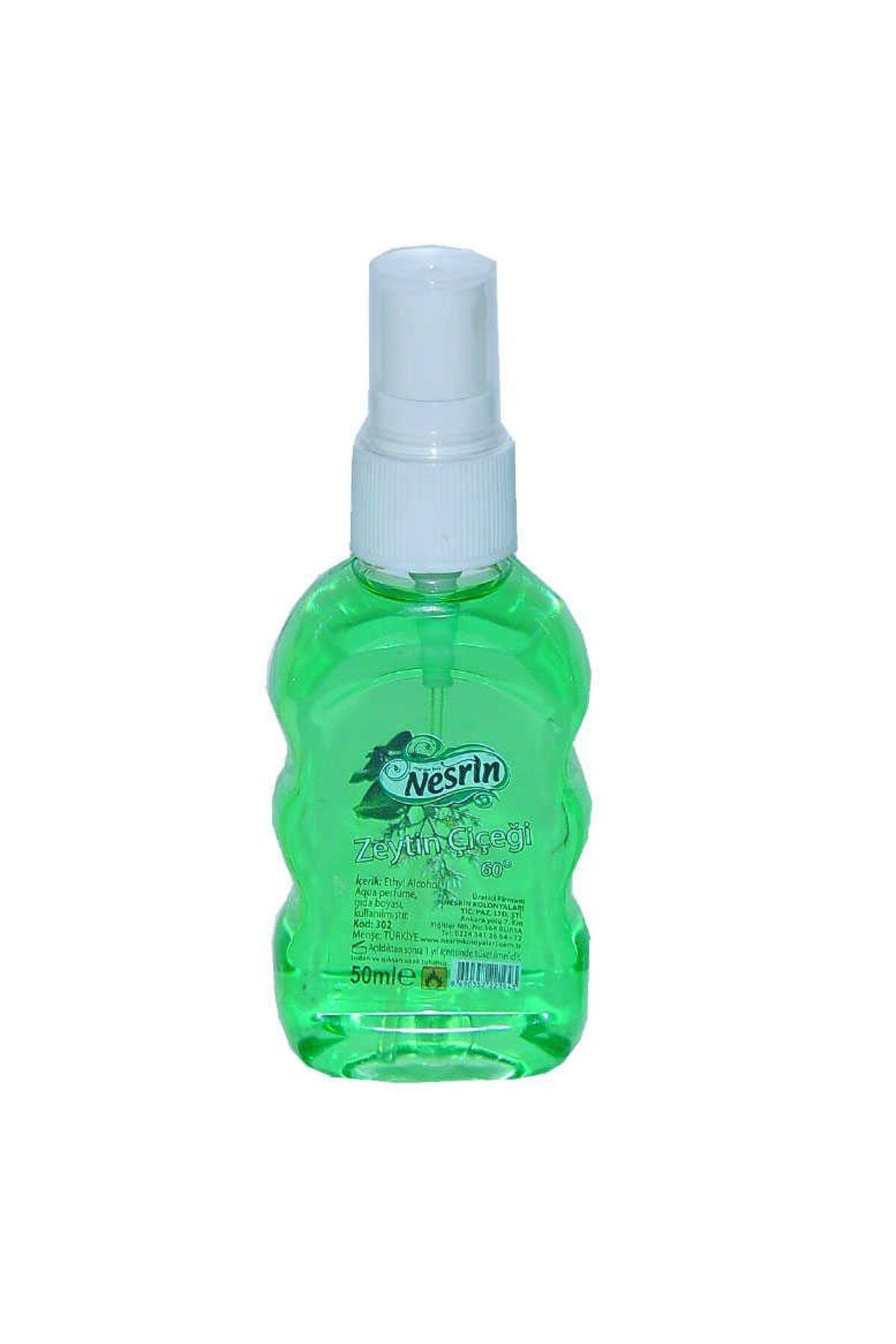 feifei Zeytin Çiçeği Kolonyası 60 Derece Pet Şişe Sprey 50 Ml
