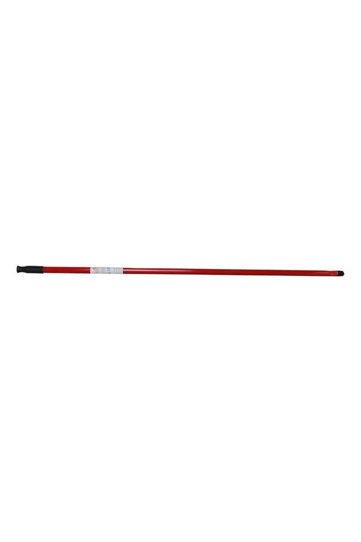 feifei Fırça Sapı Ucu Vidalı Köşeli Kırmızı 110 Cm 1 Adet Code Fs011