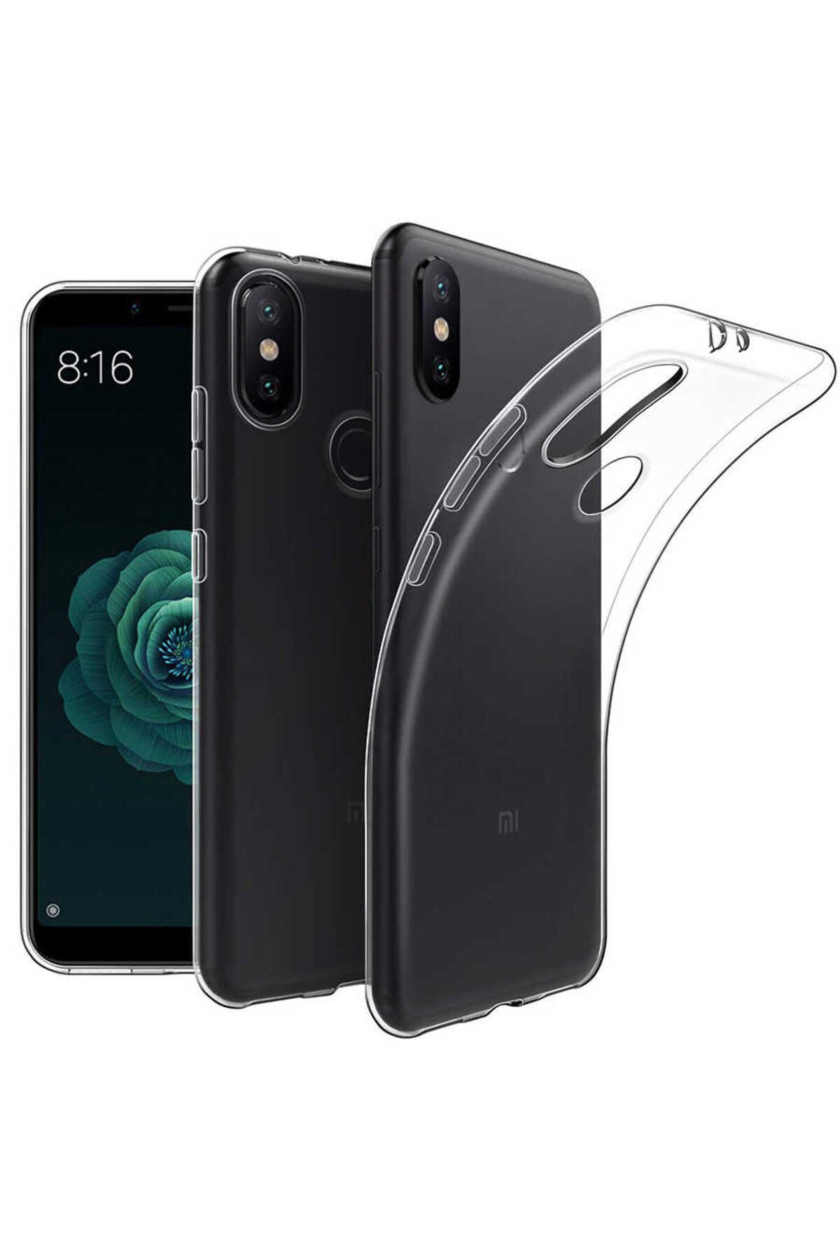 batuteknoloji Mi Mix 3 Şeffaf Süper Silikon Kılıf