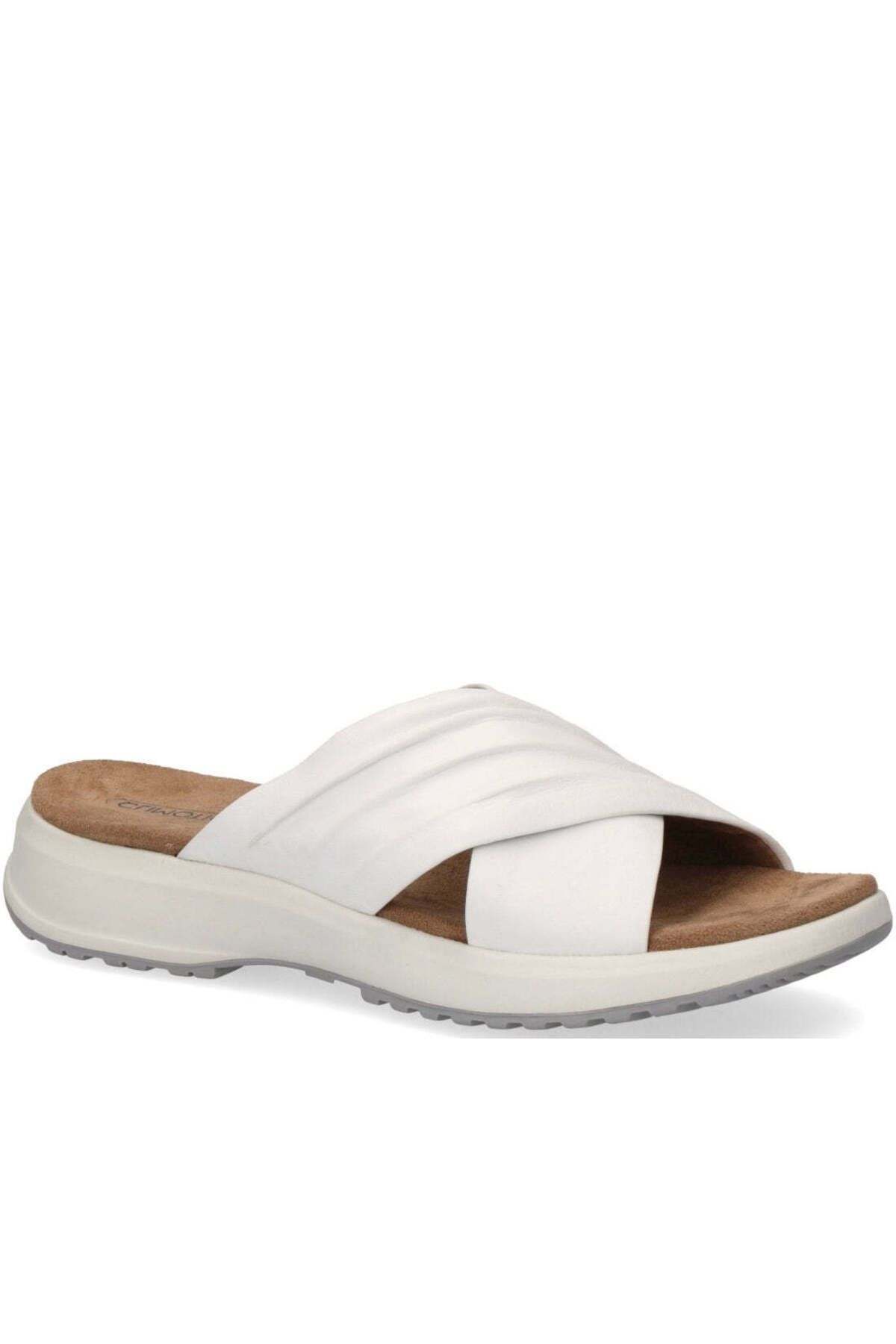 Caprice-White Slippers Womens Shoes 2