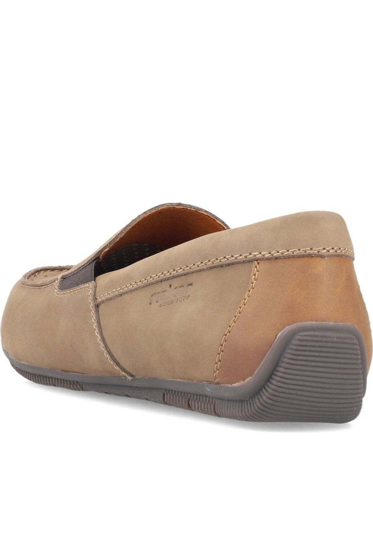 Rieker-Mocasini maro Pantofi pentru bărbați 3