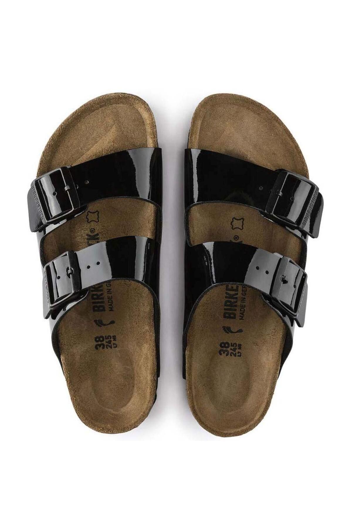 Birkenstock-Black Slippers Womens Shoes 3